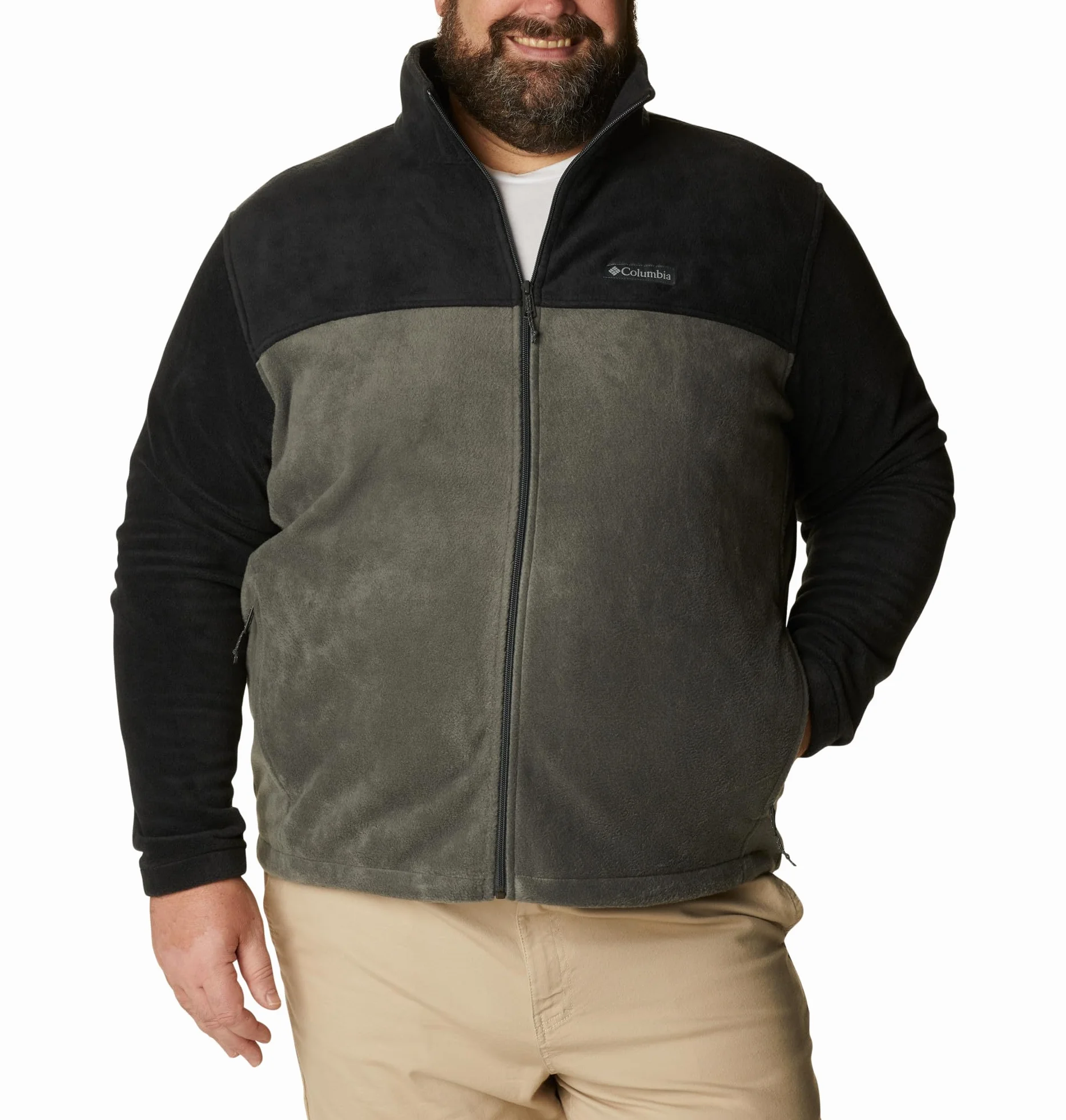 Columbia Steens Mountain Full Zip 2.0, Kurtka polarowa Mężczyźni, Black/Grill, L
