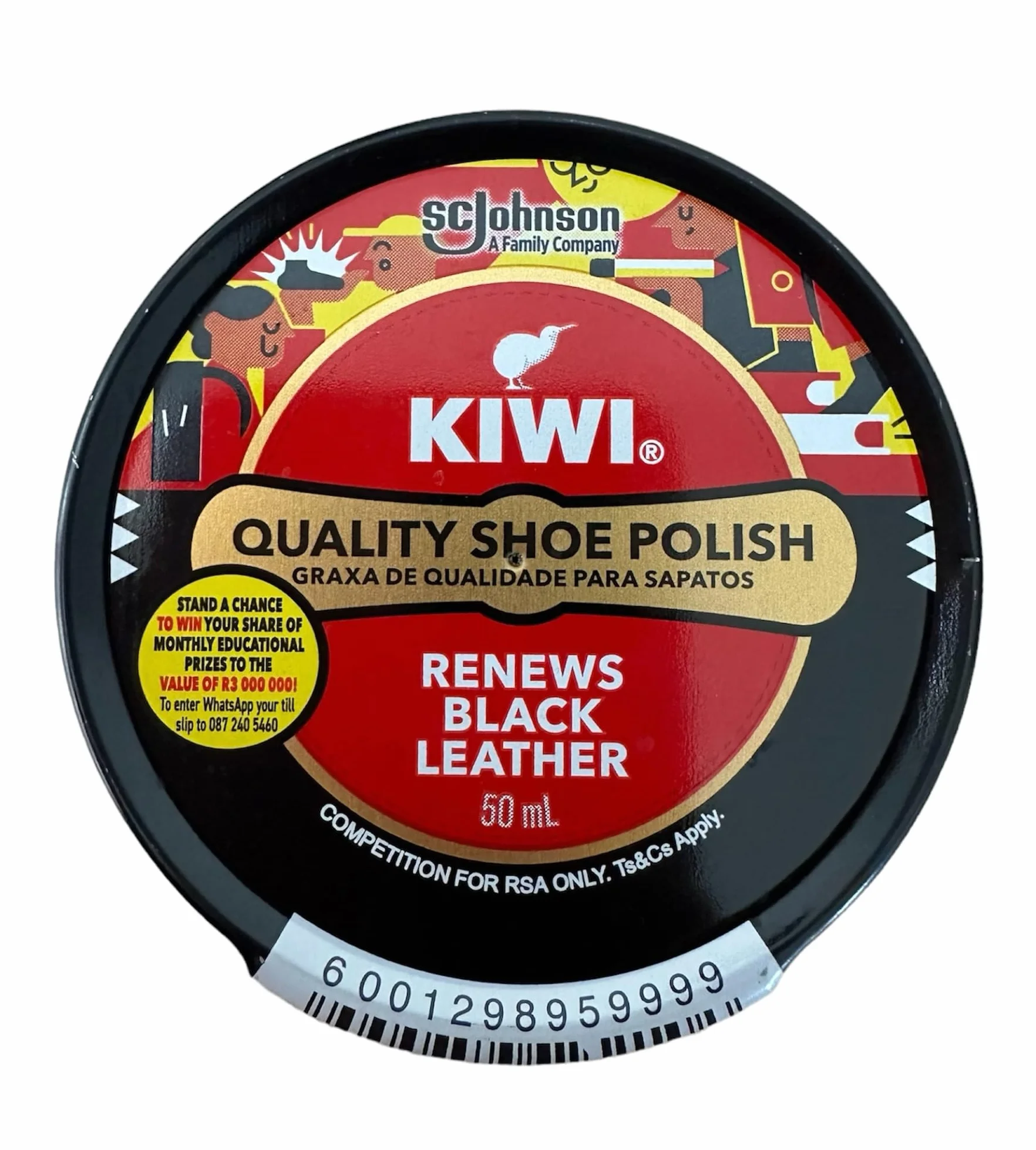 2-pak polskich butów Kiwi Shine Tin czarny 50 ml
