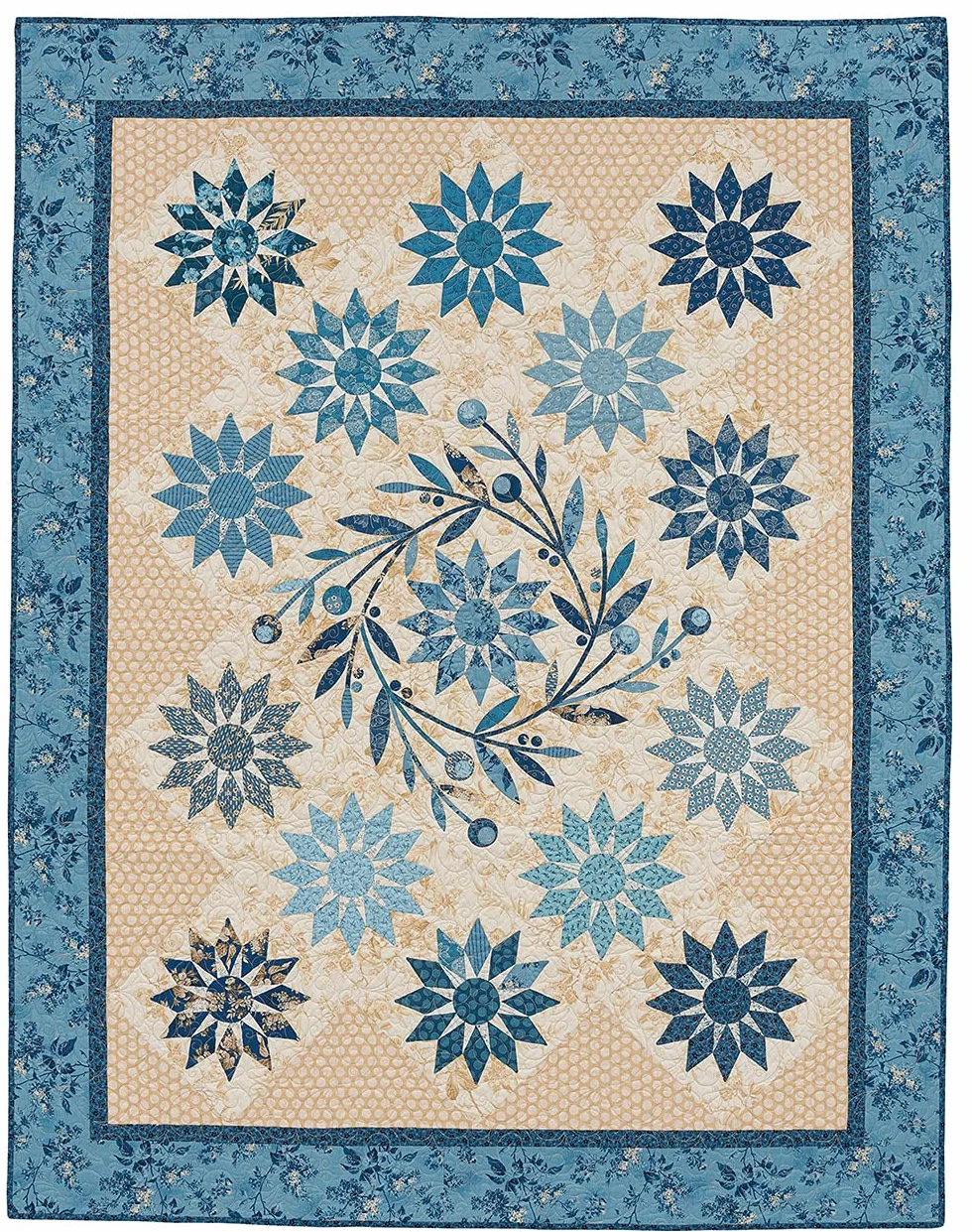 A Season in Blue: 16 Quilt Patterns and a Cozy Cabin Full of Inspiration