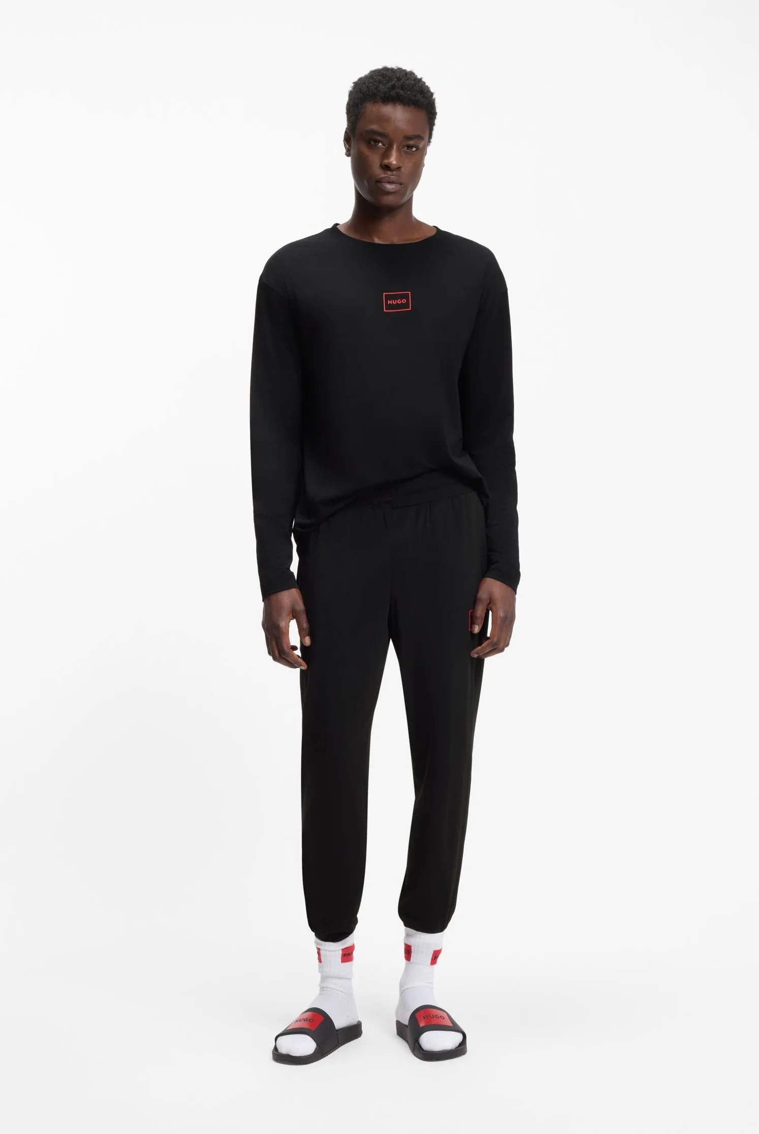 HUGO Spodnie Laze Cw - Spodnie Loungewear_Pant Mężczyźni