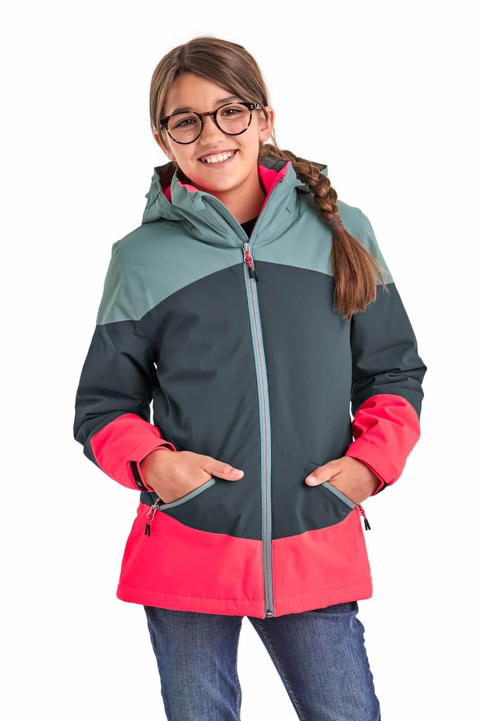 Killtec Kurtka outdoorowa/kurtka funkcyjna z kapturem Dziewczynki Kow 195 Grls Jckt