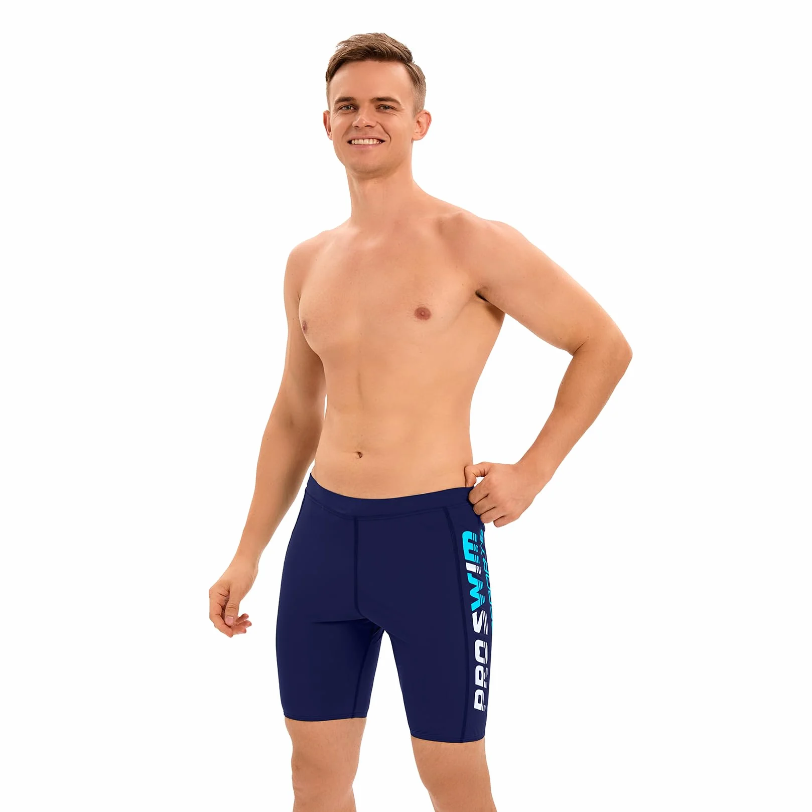 Veranobreeze Męski, atletyczny, jednolity, pływacki, strój kąpielowy Endurance Long Racing