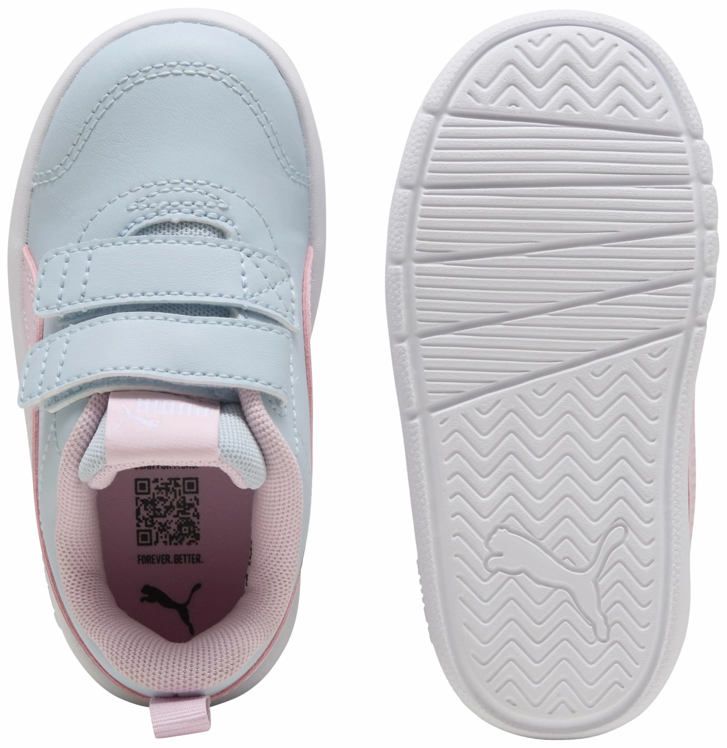 PUMA Uniseks - niemowlęta Courtflex V3 V InfButy gimnastyczne