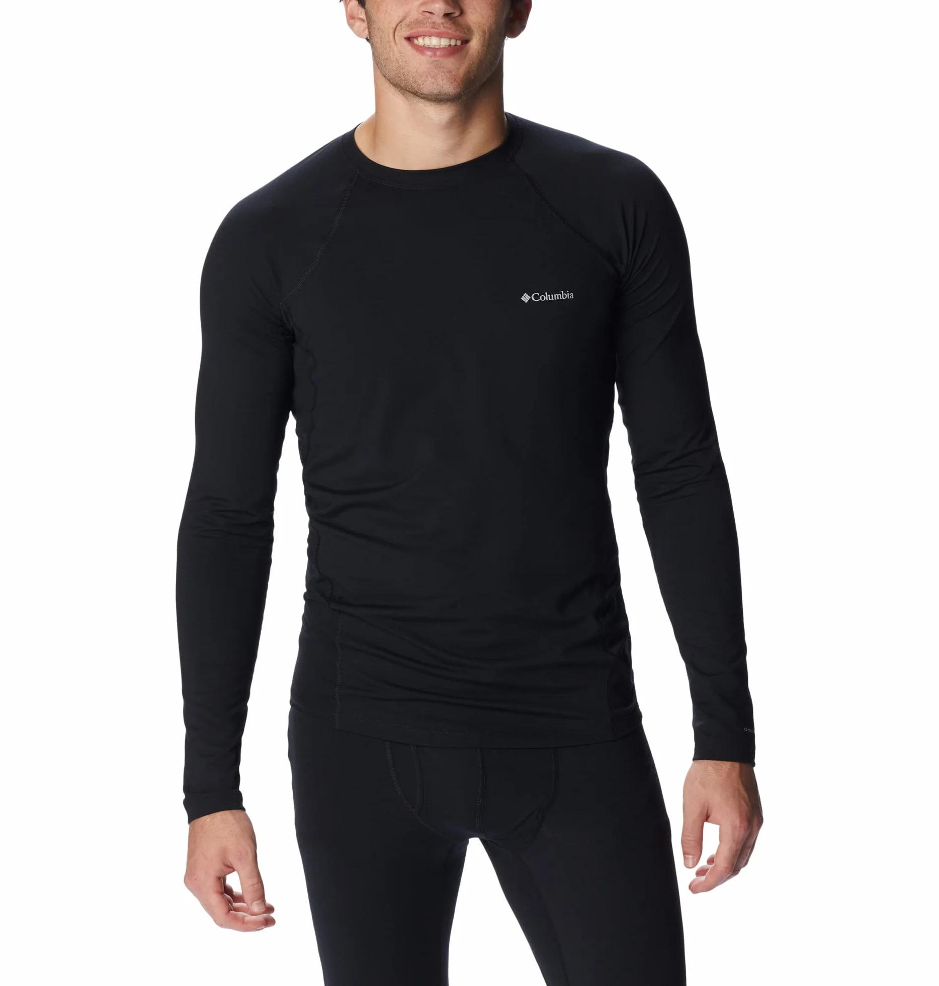 Columbia Męska Koszulka z Długim Rękawem, Midweight Stretch