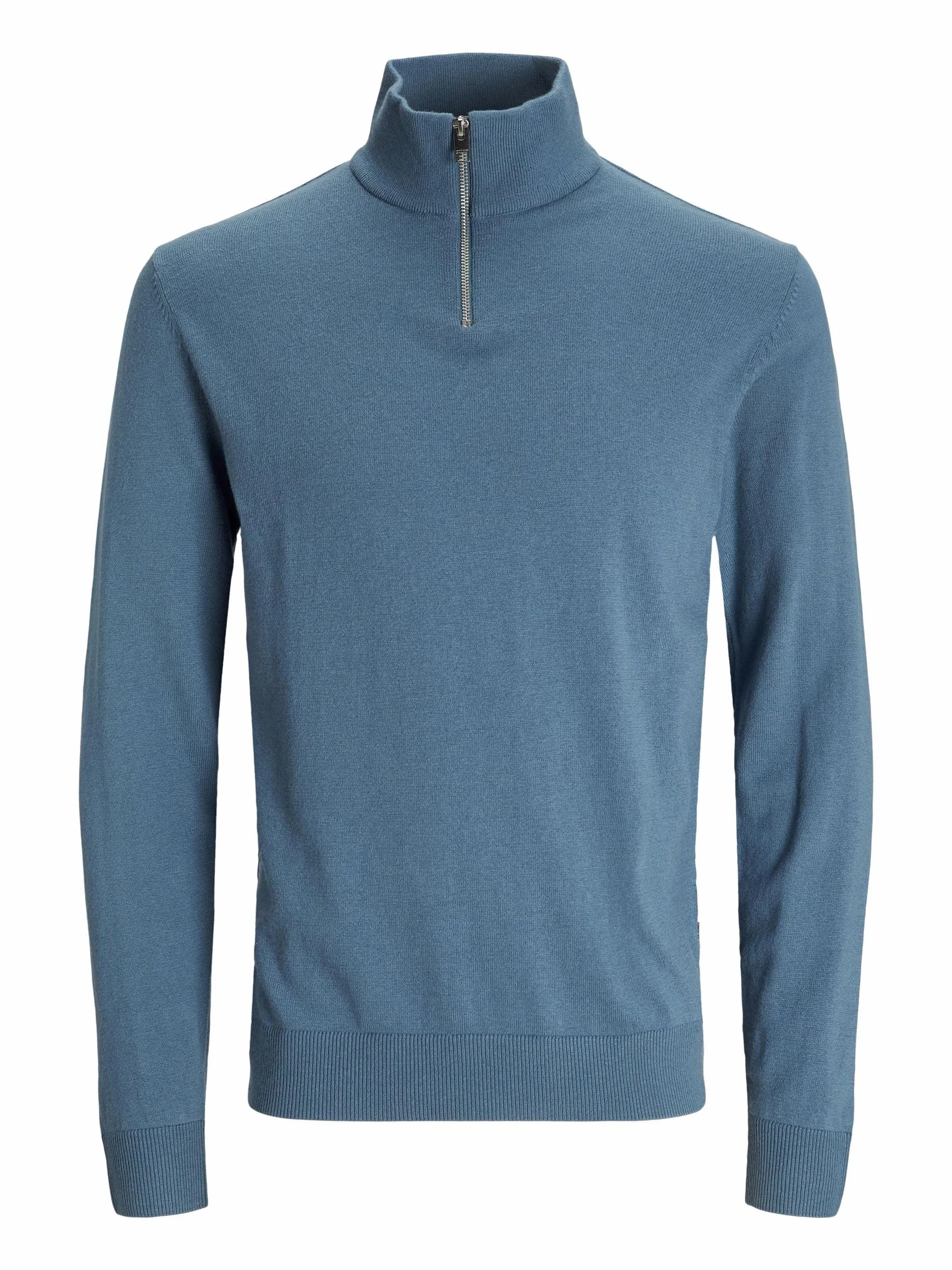 Jack & Jones JJEEMIL Knit Half Zip Noos, Oceanview, S
