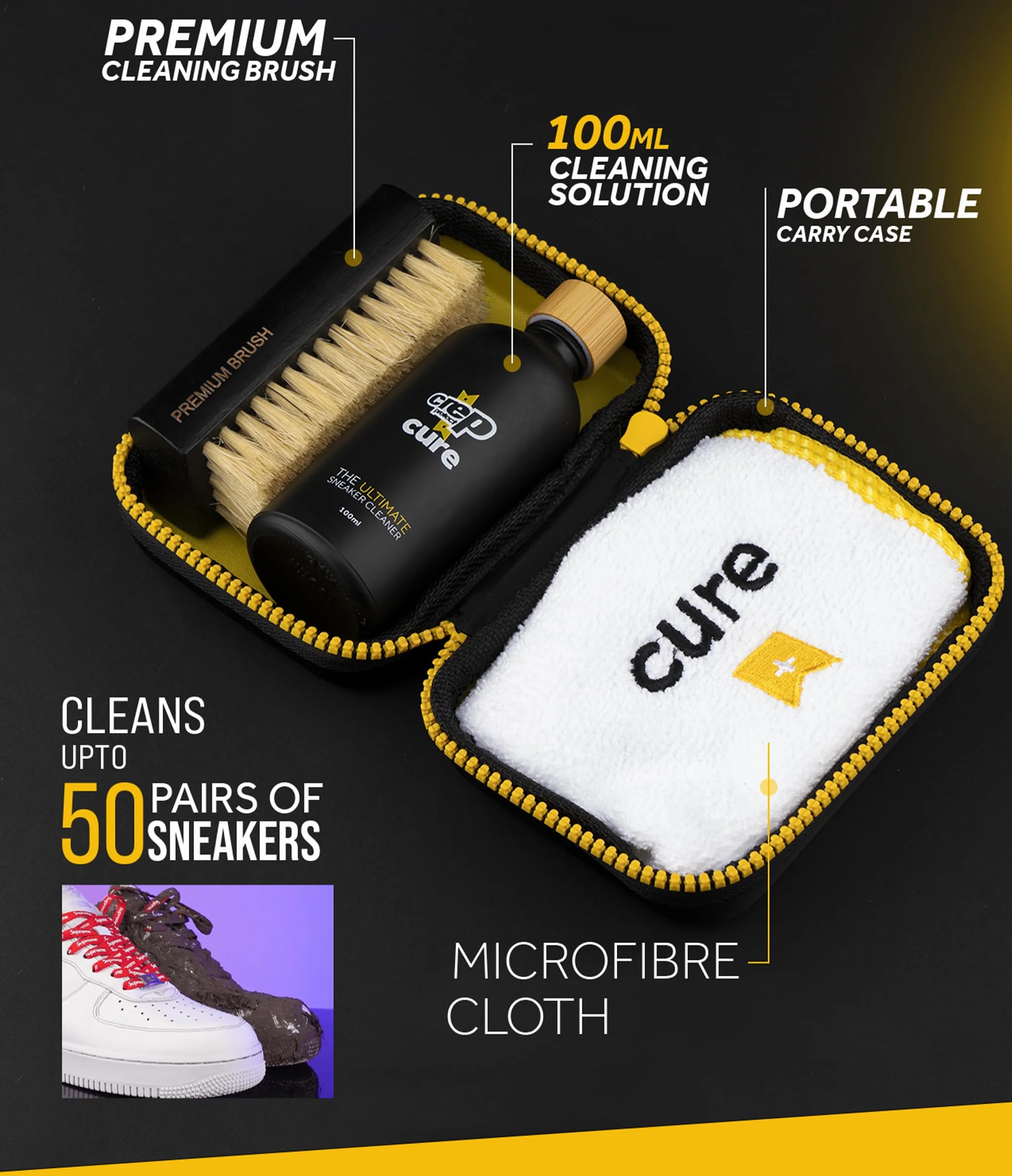 Crep Protect Cure Ultimate Zestaw do Czyszczenia Butów