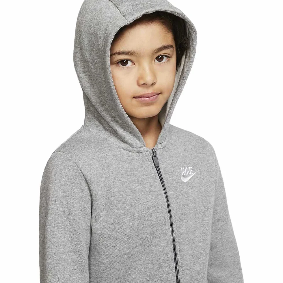 Nike Chłopcy Nsw Core Bf Survetements Dres, Szary (091 Carbon Heather), Rozmiar S