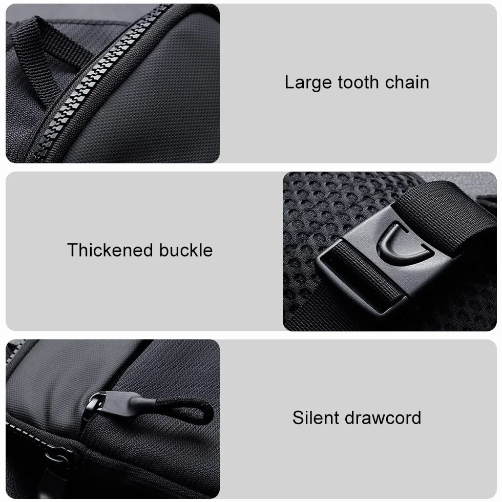 DONGKER Sling Chest Crossbody Bag, wodoszczelna torba na ramię, crossbody, plecak dla mężczyzn i kobiet, do uprawiania sportów na świeżym powietrzu
