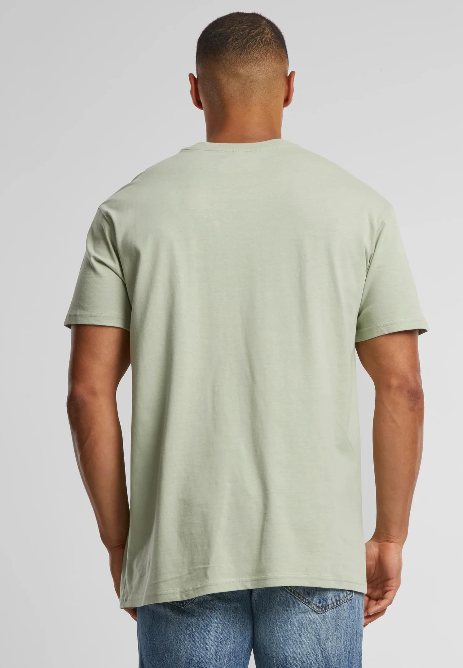 MERCHCODE T-shirt męski, Soft Sage, L