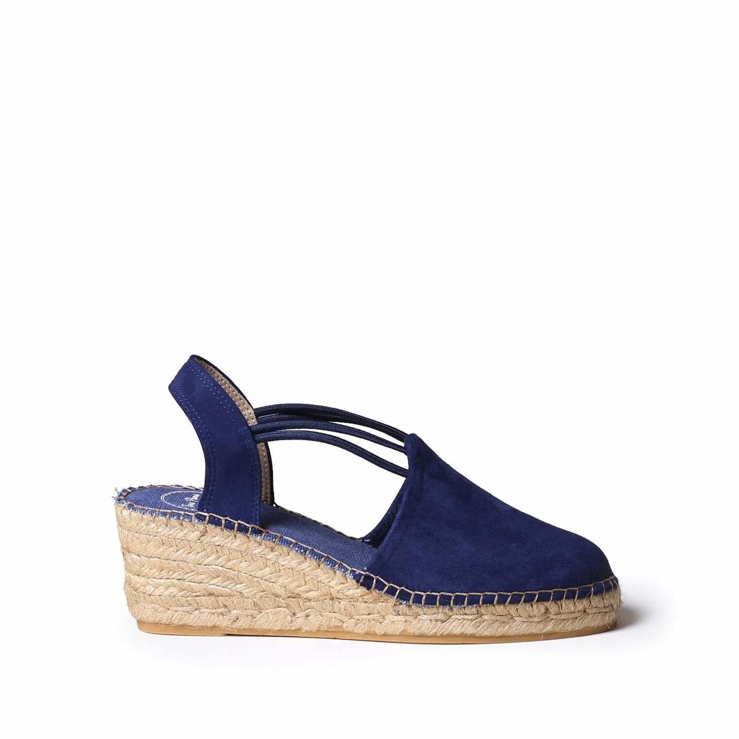 TONI PONS TREMP -Toni Pons women's wedge espadrille made of suede.