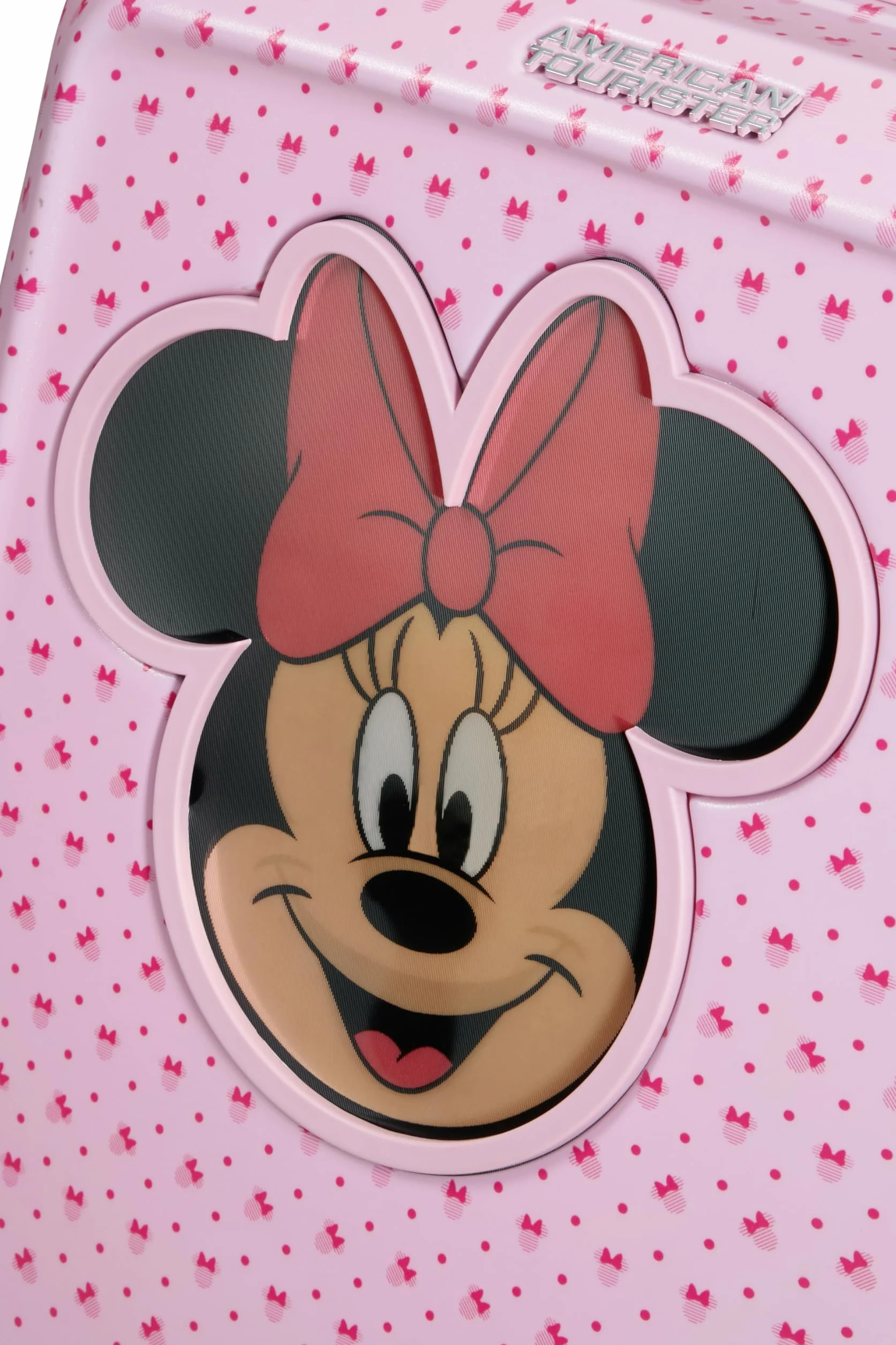 American Tourister Funlight Disney - Spinner S, bagaż podręczny, 55 cm, 36 l, wielokolorowy (Minnie Lenticular Pink), Wielokolorowy (Minnie Lenticular Pink), S, bagaż podręczny disney