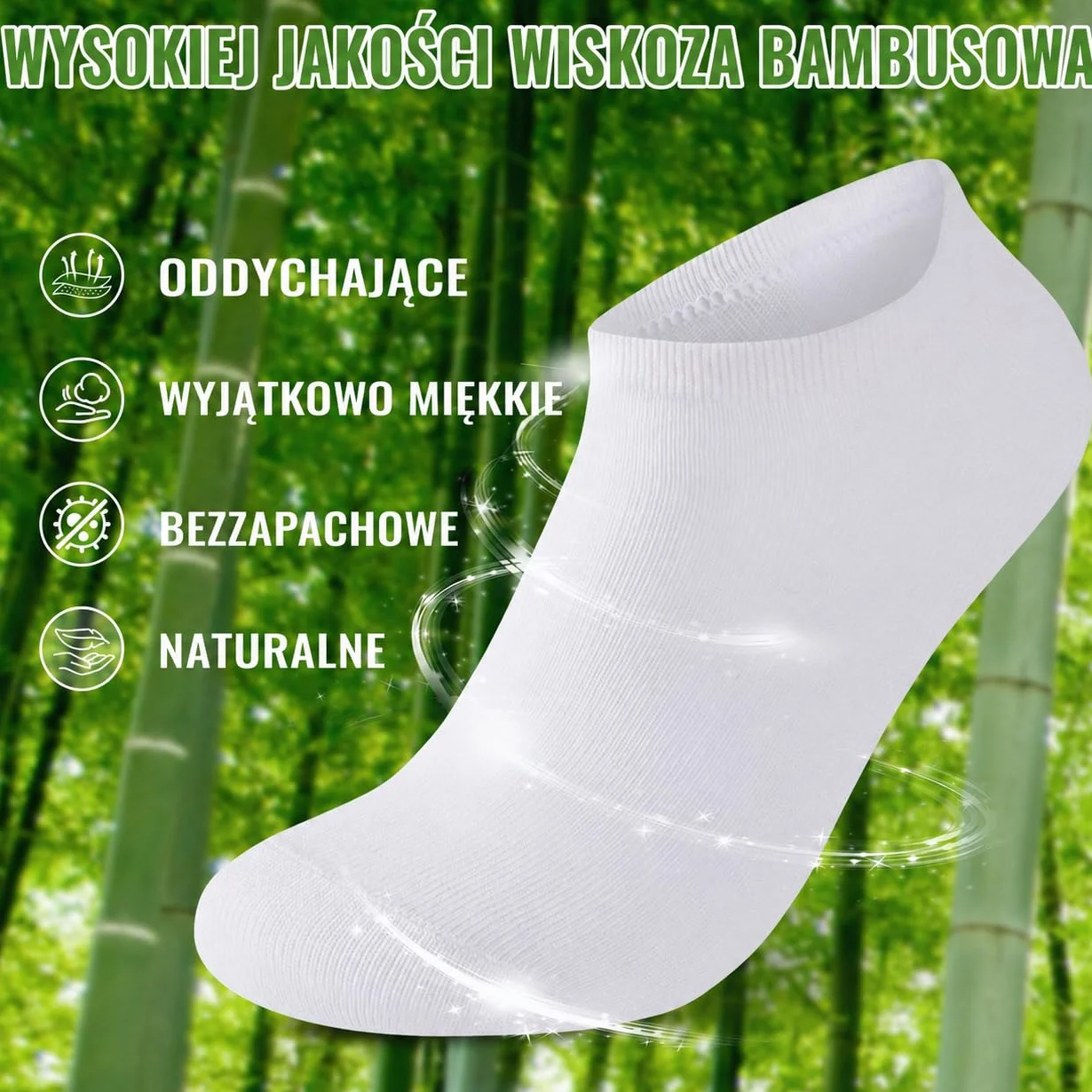 10/20 Par Skarpetki Krótkie Bambusa Dla Mężczyzn I Kobiet – Wygodne, Oddychające, Krótkie Skarpety Letnie do Kostki, Unisex, Idealne na Co Dzień, Czarny, Biały, Szary, Niebieski