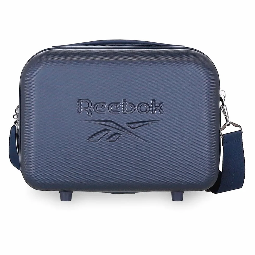 Reebok Franklin Kosmetyczka Adaptacyjna Niebieski 29 x 21 x 15 cm Twardy ABS 9,14L 0,8 kg by Joumma Bags, Niebieski, dopasowująca się kosmetyczka