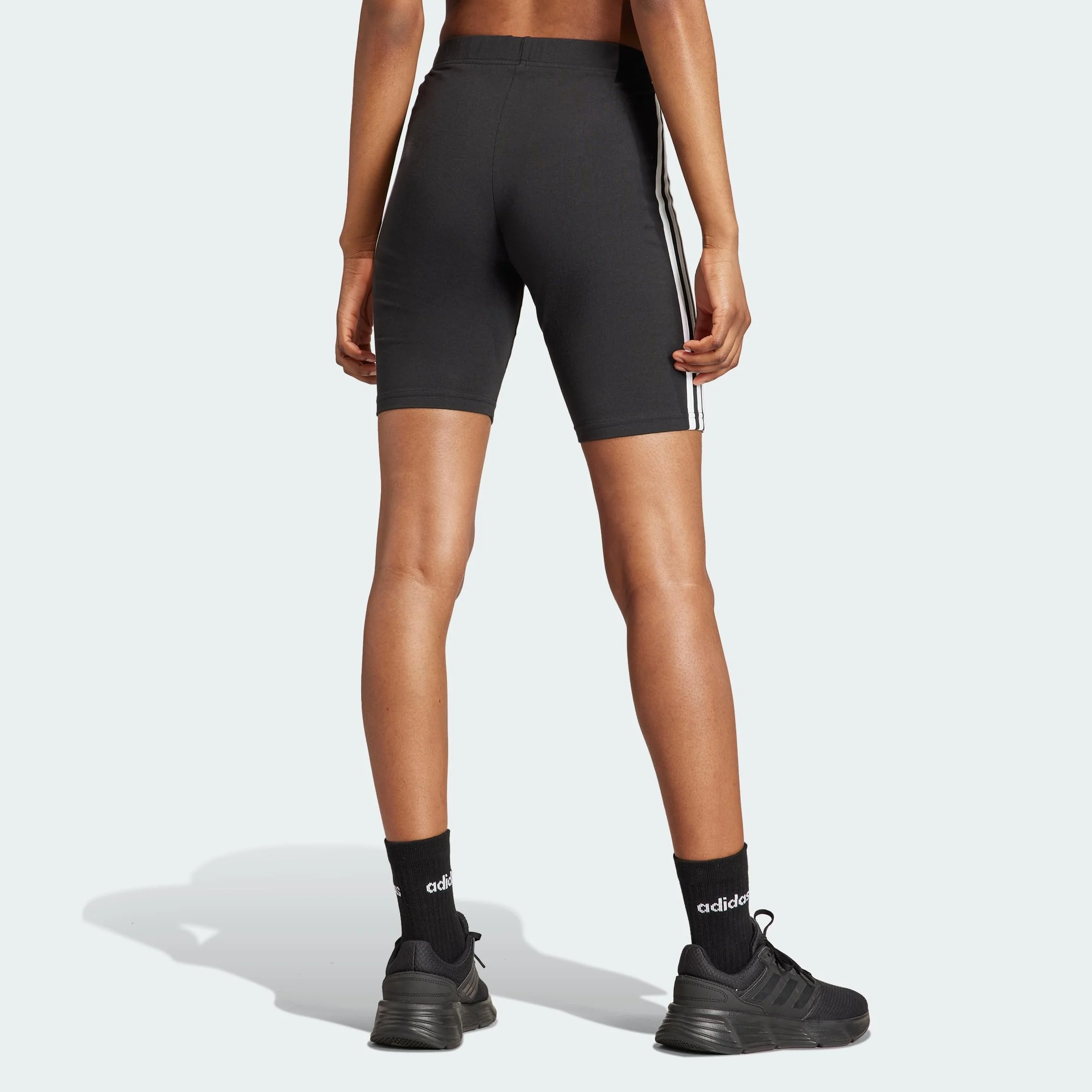 adidas Essentials 3-Stripes Bike Shorts - Rajstopy Kobiety