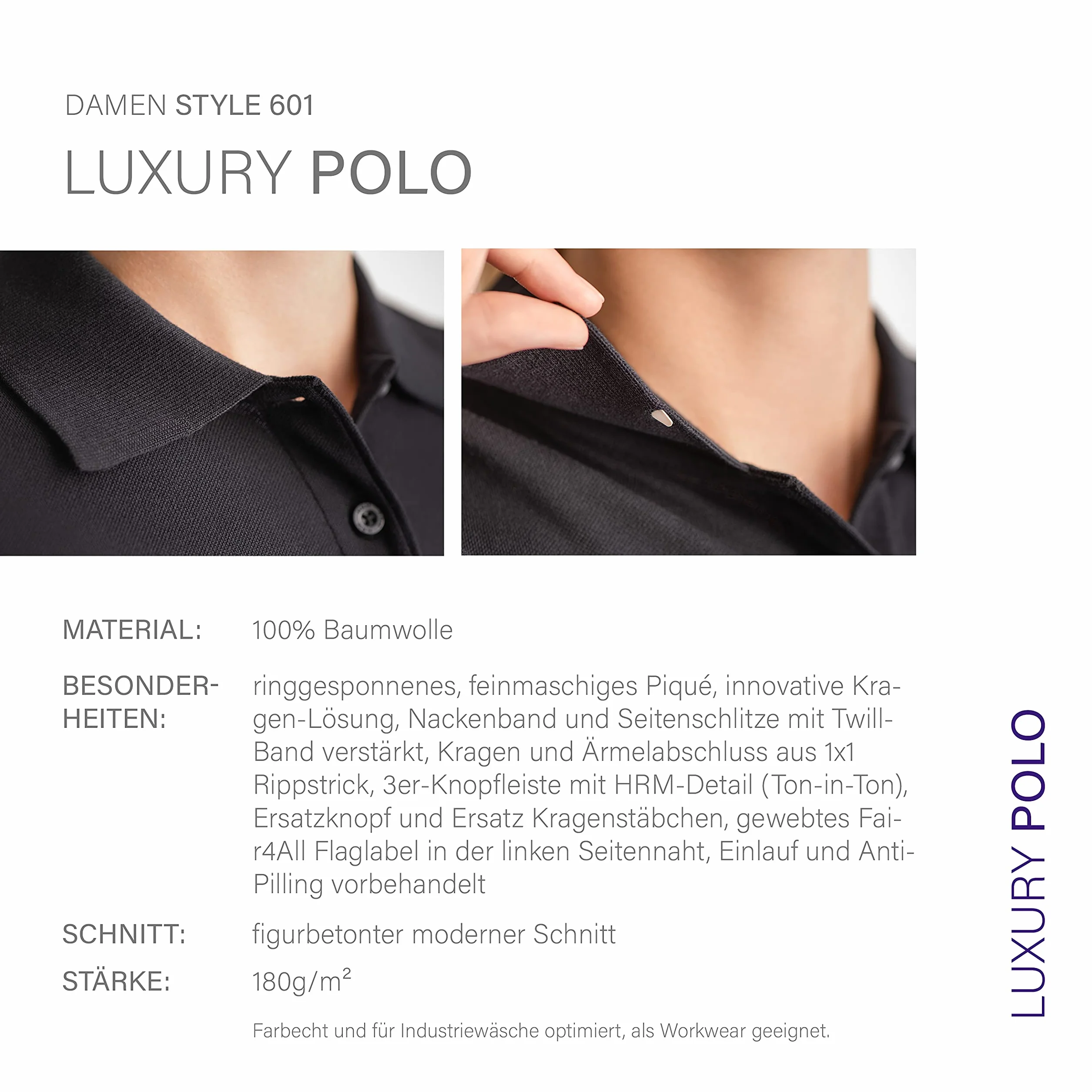HRM Koszulka polo Kobiety Luxury W