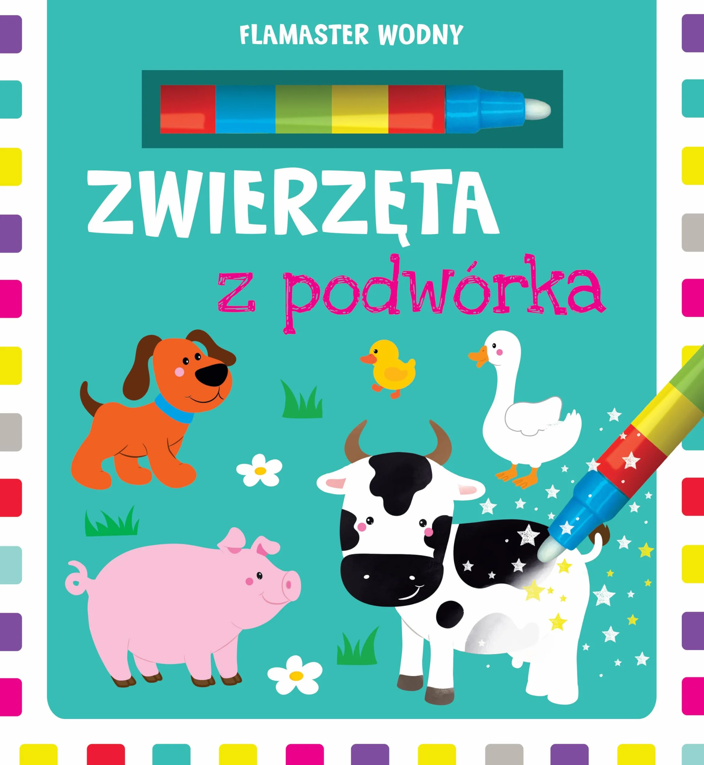 FLAMASTER WODNY. ZWIERZĘTA Z PODWÓRKA