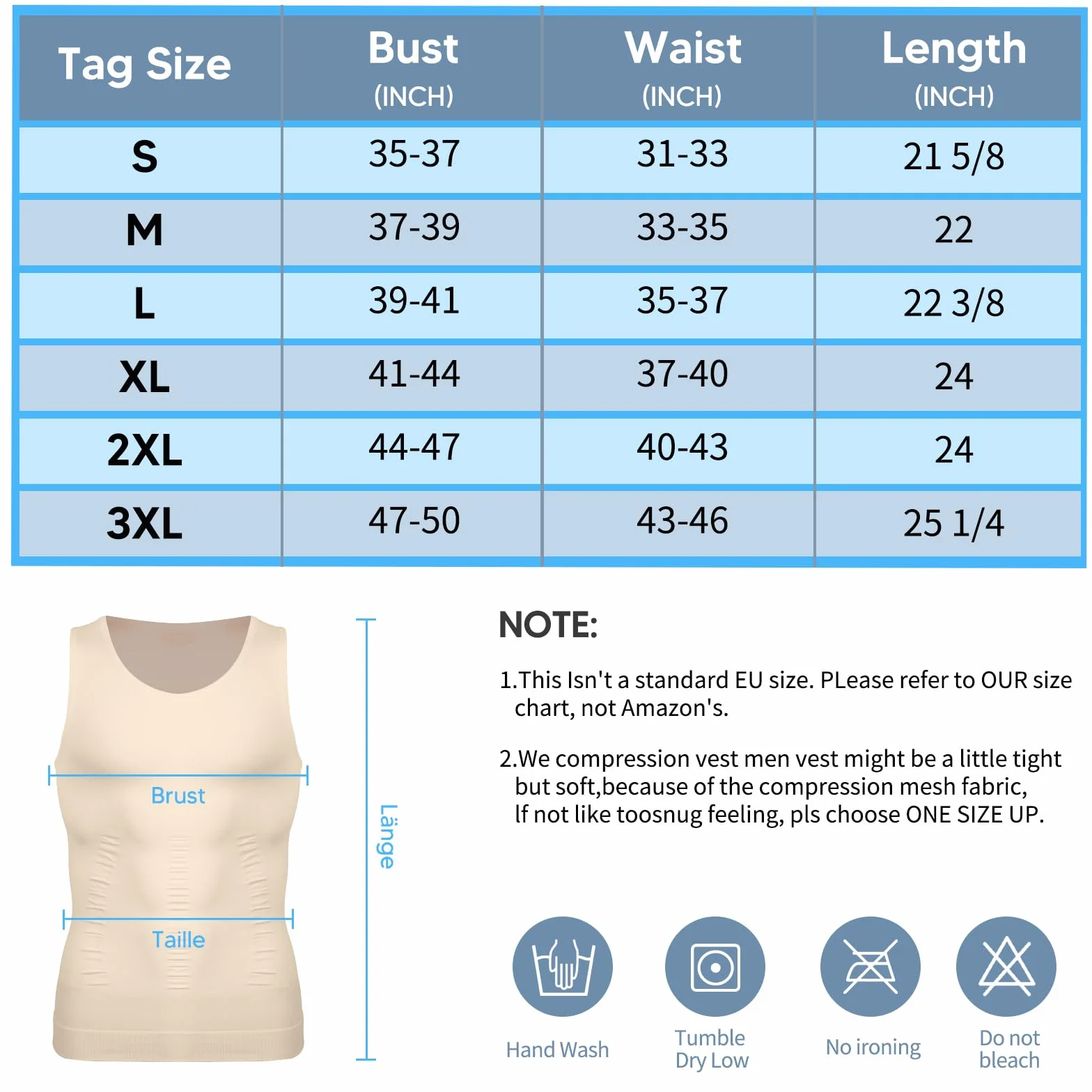 SLIMBELLE Body Shaper męski elastyczny podkoszulek męski Tight Compression Shirt modelująca talię modelująca figurę brzuch koszulka męska