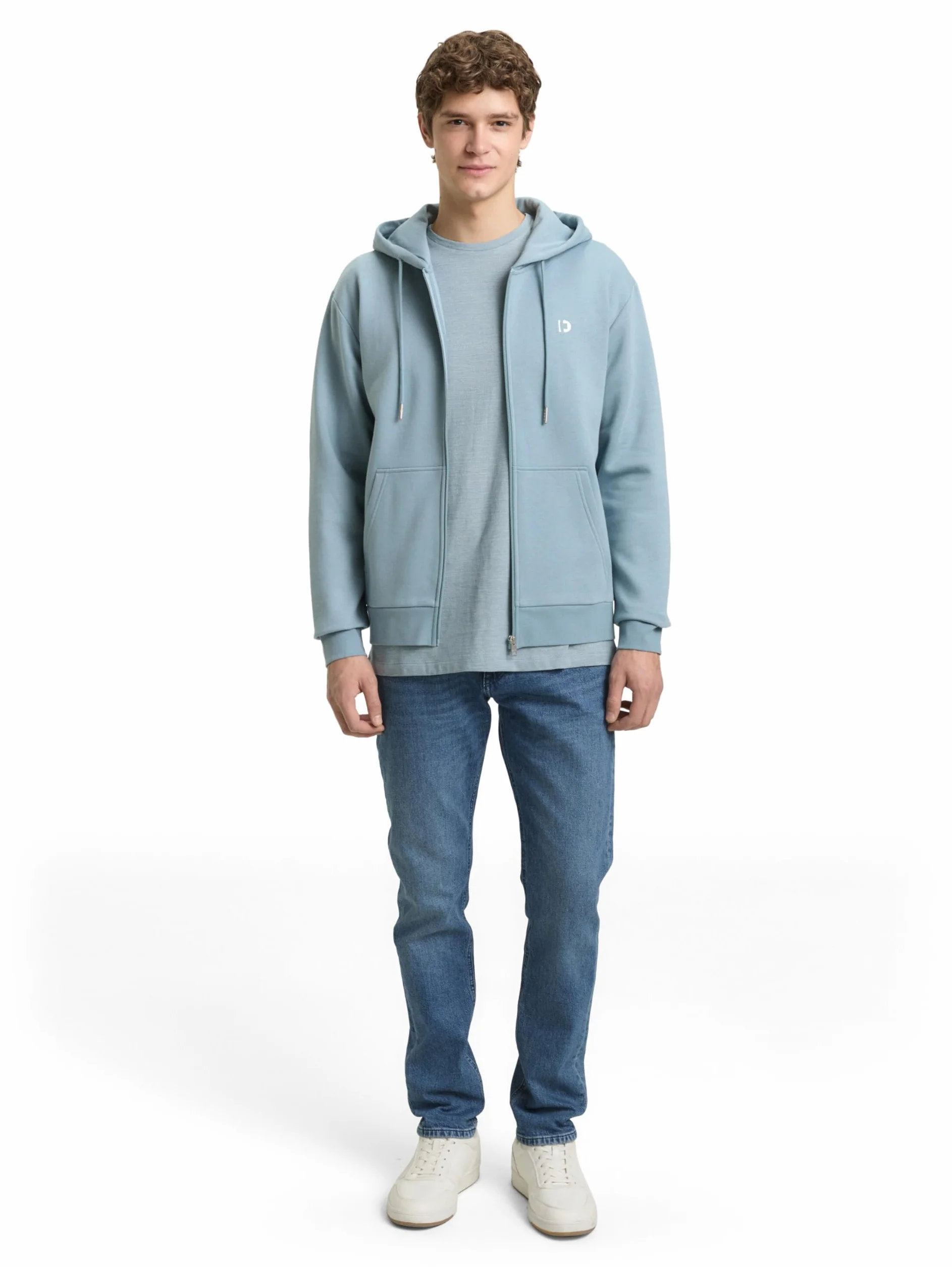 TOM TAILOR Denim Bluza sportowa Mężczyźni Herren - Sweatshirts & Kapuzenpullover