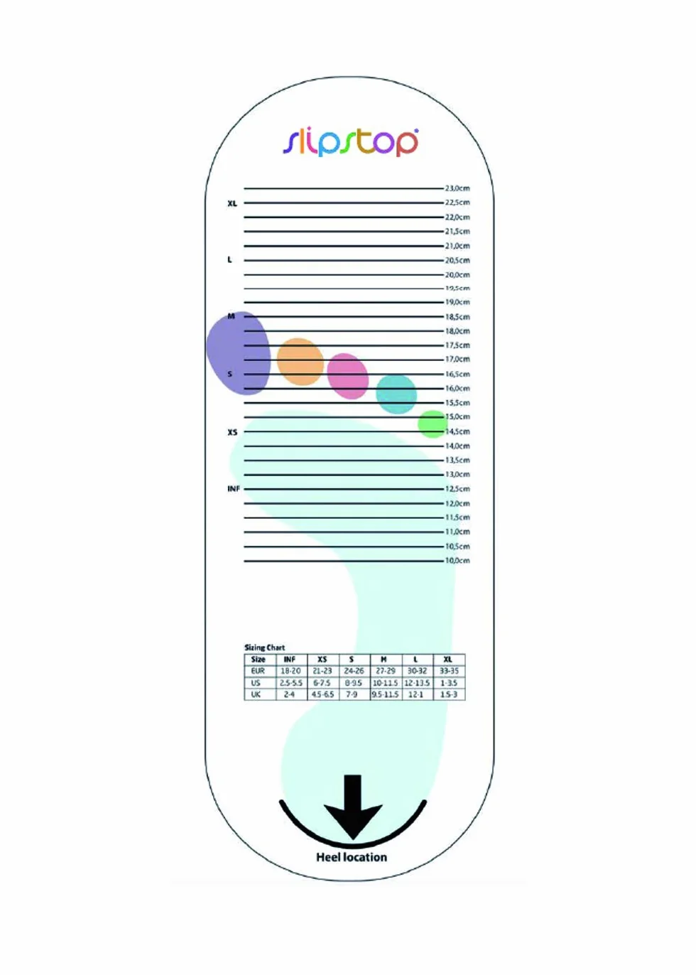 Slipstop Dziecięce buty plażowe, antypoślizgowe, baletowe, buty do pływania, na urlop, do jogi, basenu, akwarium, dla dziewcząt i chłopców, zielone/kolorowe, różne rozmiary