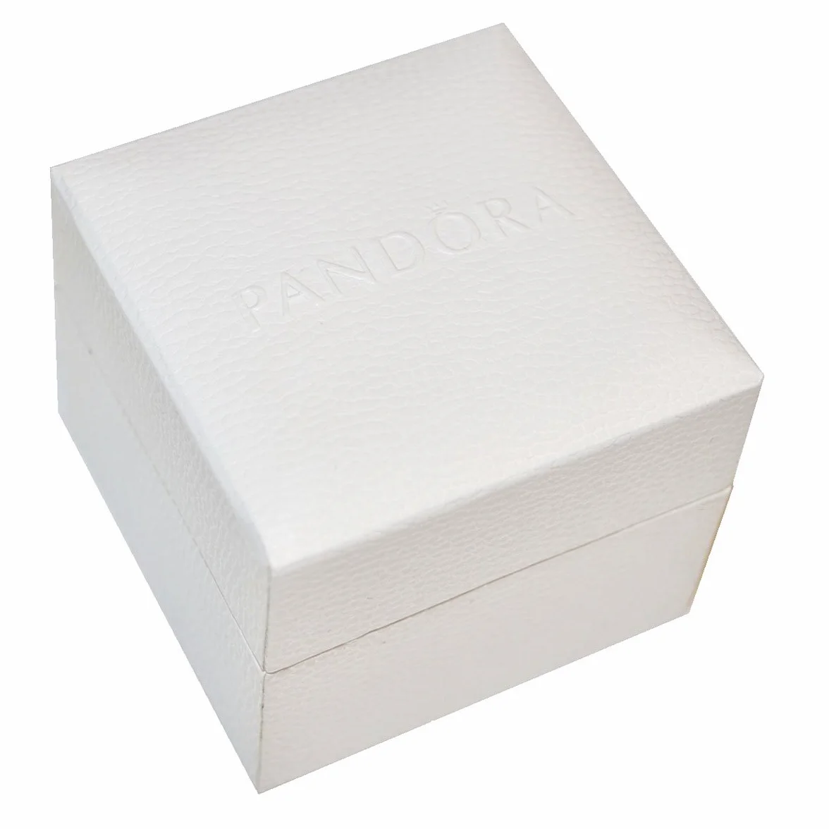 Pandora Pudełko na Biżuterię, Biały, 5 x 5 x 4.2 cm