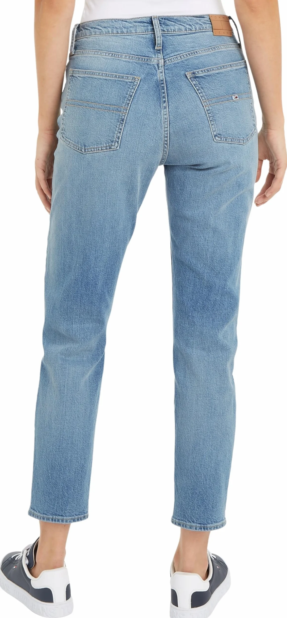 Tommy Jeans Izzie Hgh Sl Ank Bh5131 Dw0dw17603 - Spodnie jeansowe Kobiety