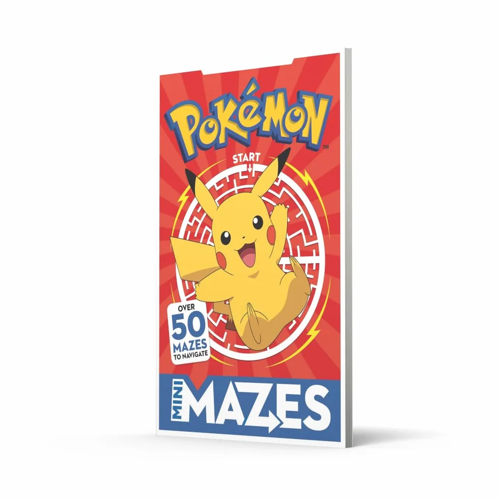 Pokemon Mini Mazes: An Official Pokémon Activity Book of Labyrinths and Puzzles for Kids