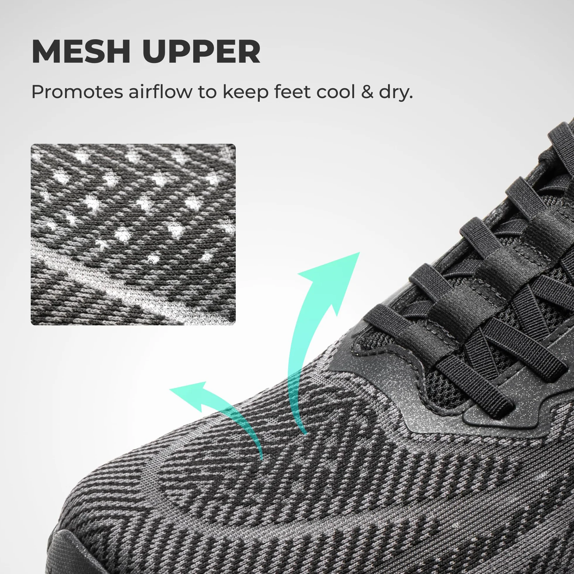 ALLSWIFIT Męskie wsuwane buty do chodzenia bez użycia rąk poduszka bieganie tenis Swift pluszowe antypoślizgowe wygodne trening siłownia sportowe modne trampki