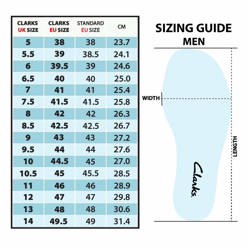 Clarks Mężczyźni Higley TieButy do łodzi