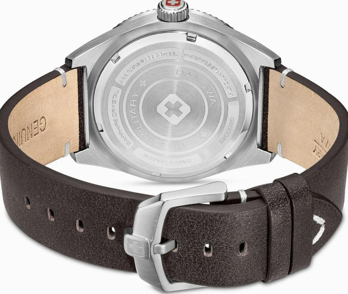 Swiss Military Hanowa Nomad SMWGB0004902-SET Męski zegarek analogowy z niebieską tarczą