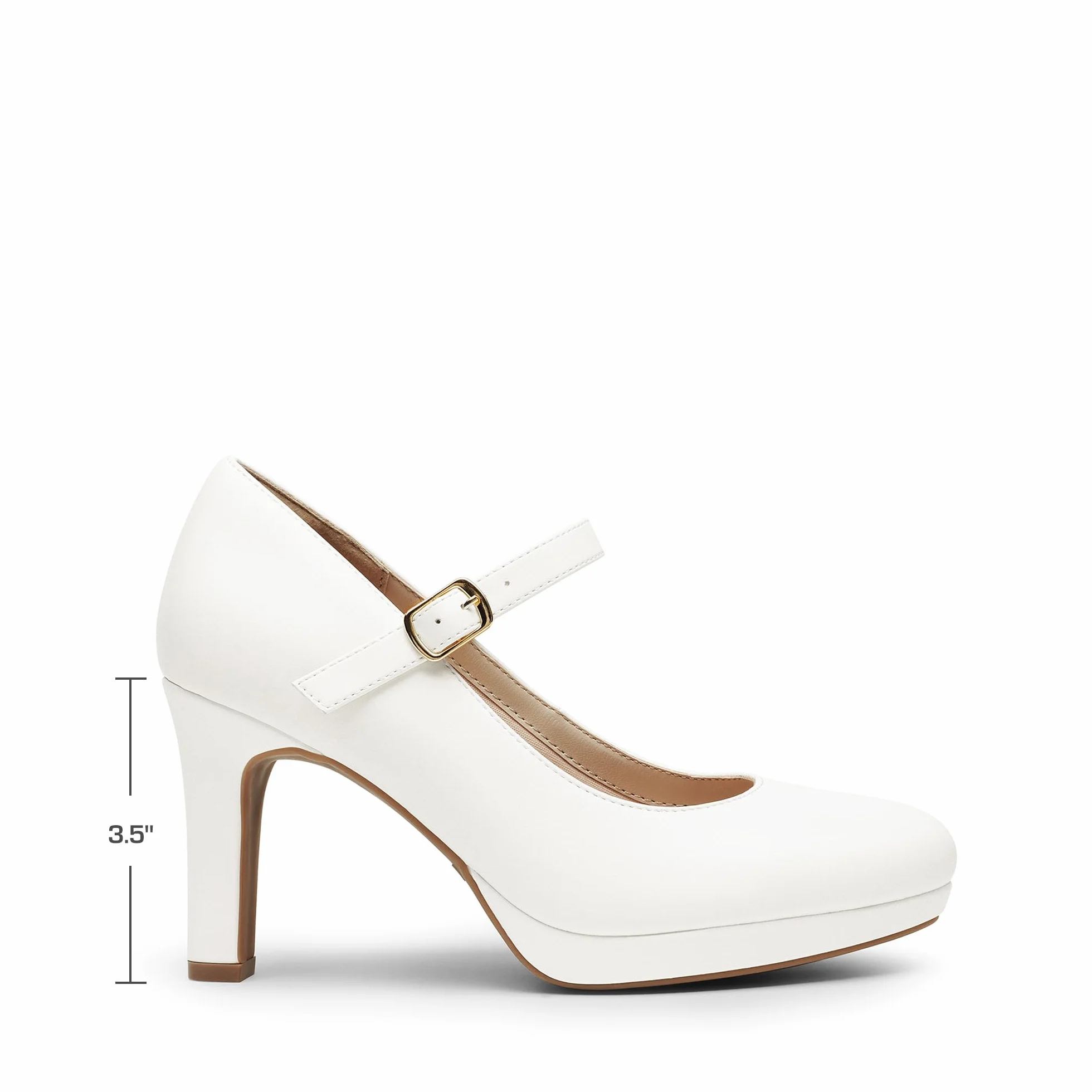 DREAM PAIRS Damskie czółenka z zakrytymi palcami