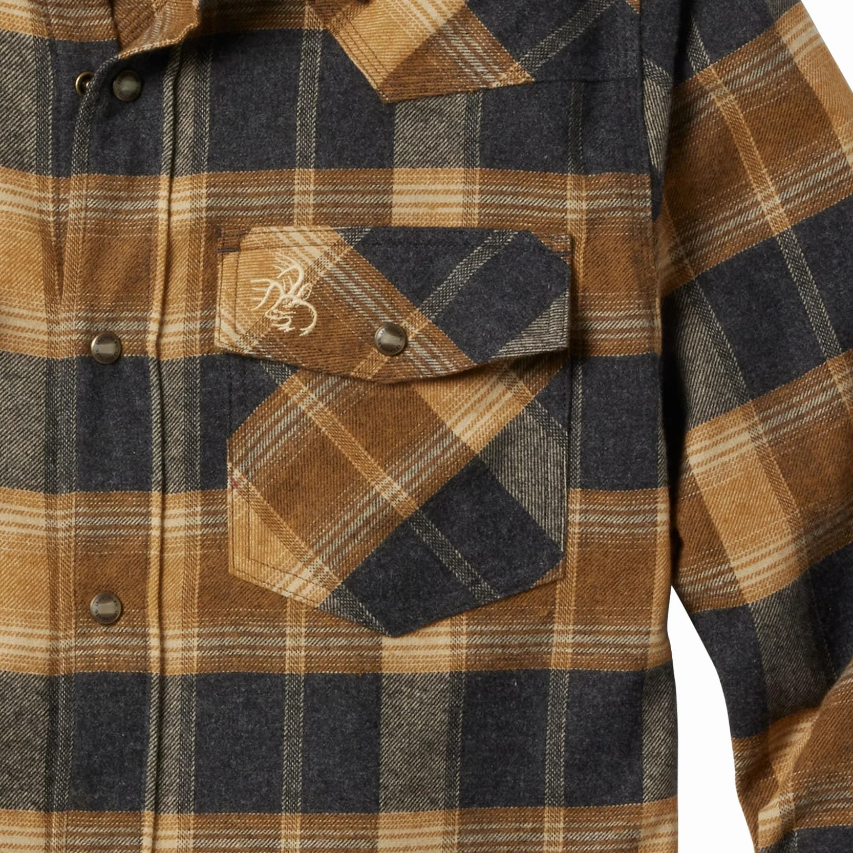 Legendary Whitetails Długi rękaw męski Shotgun Western Flannel Shirt