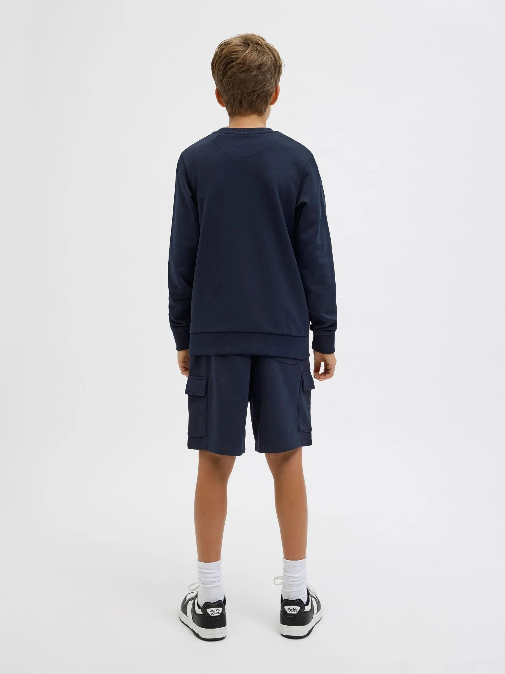 JACK & JONES Jpstbradley Sweat Cargo Szorty Gms Jnr - Shorty Chłopcy