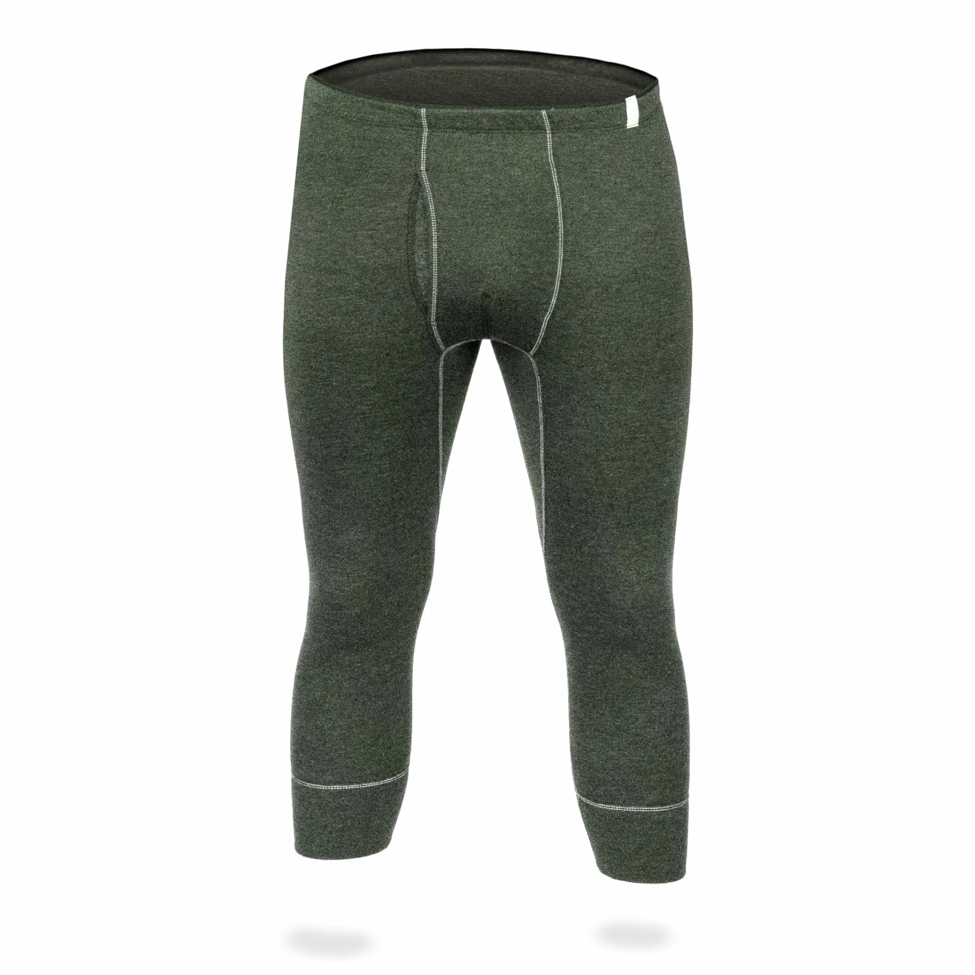 SES Męskie spodenki termiczne 3/4 z otworem S - 4XL z 75% bawełny i 25% poliestru / oddychające majtki męskie długie / bielizna termiczna dla mężczyzn dla ciepła i komfortu