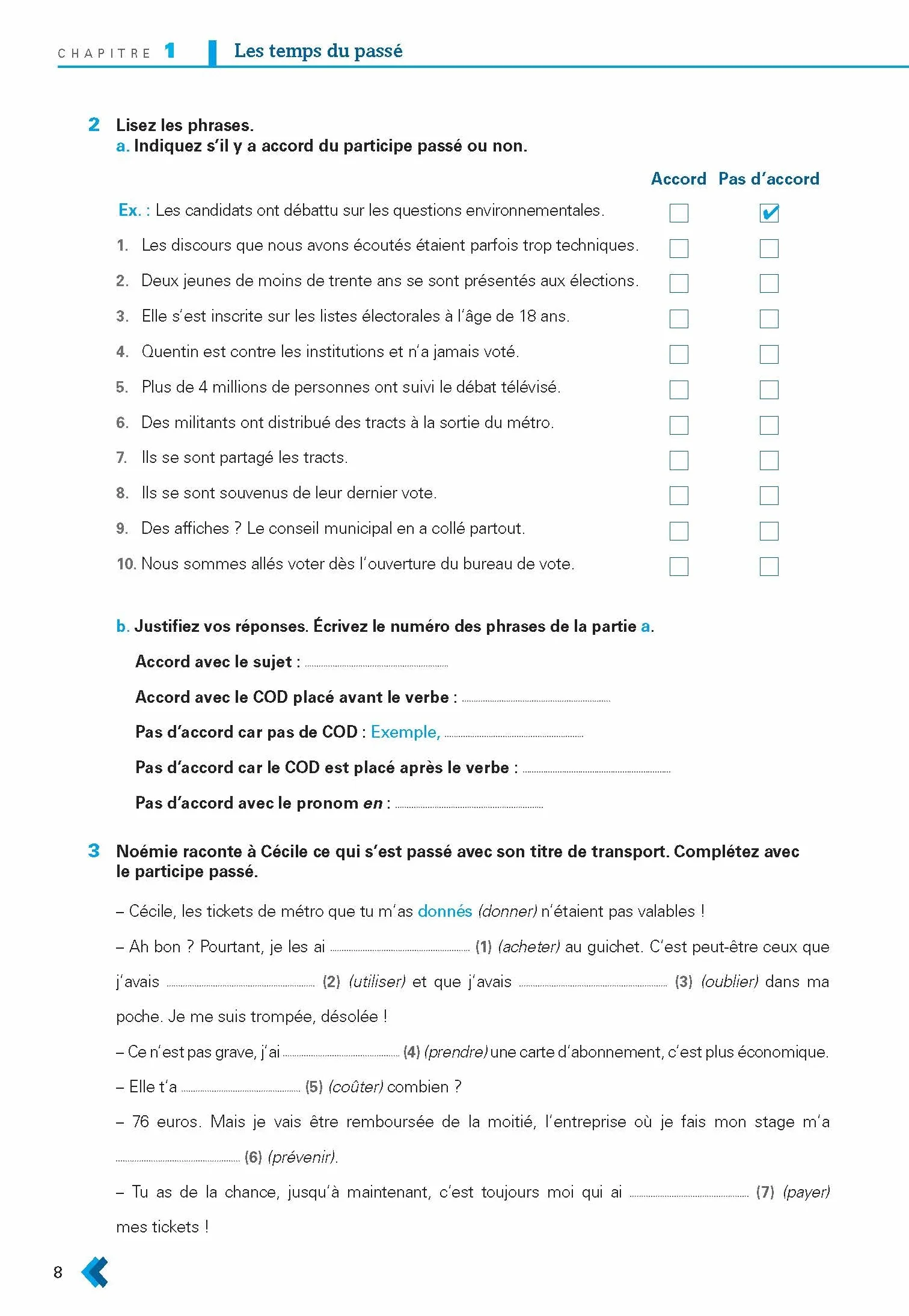 En Contexte - Exercices de grammaire (B2): Vol. 2