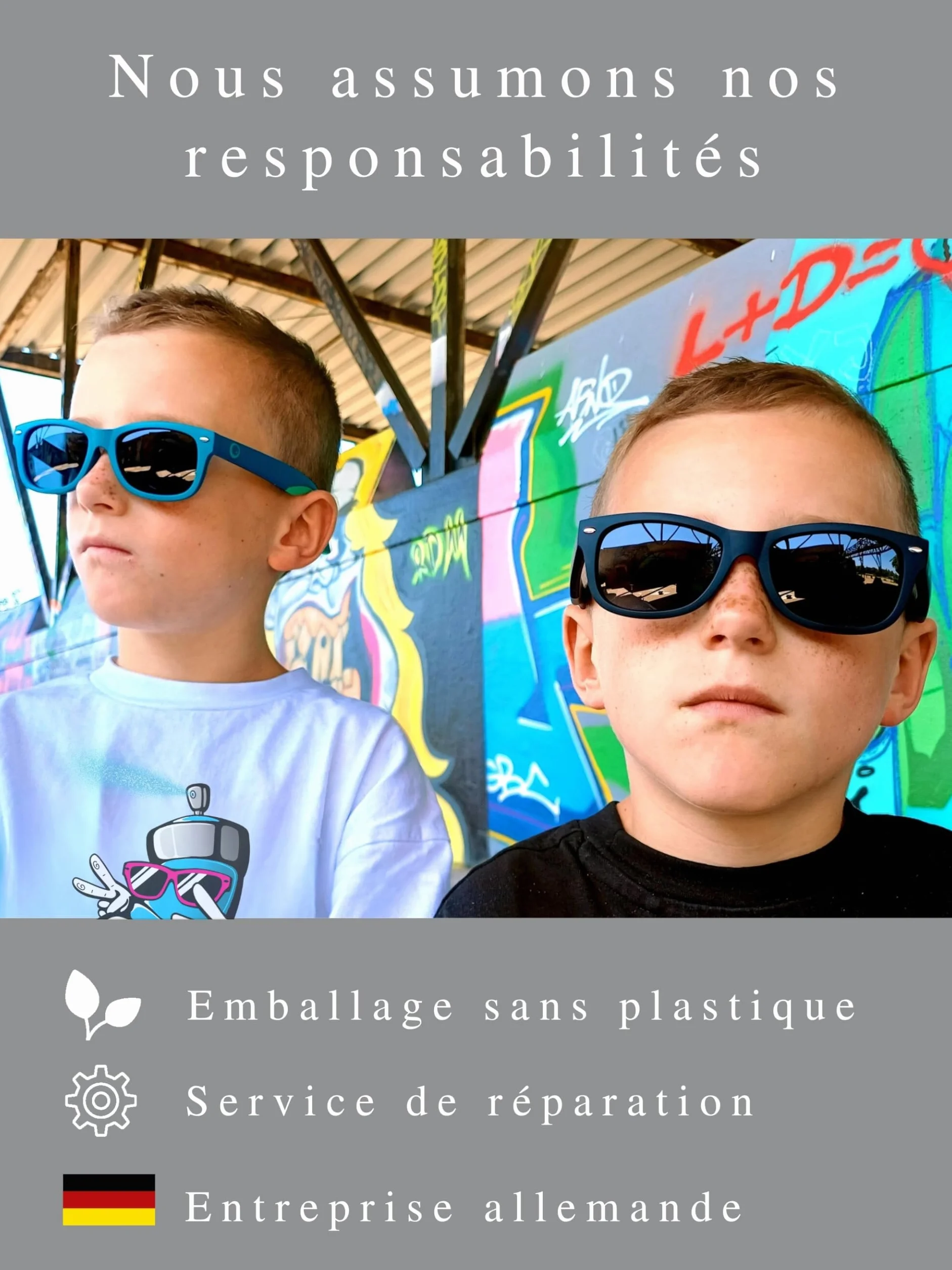 ActiveSol Dziecięce okulary przeciwsłoneczne od 6 lat, polaryzacyjne okulary przeciwsłoneczne dla dzieci dla chłopców i dziewczynek, ochrona UV400, nie zawierają BPA i elastyczne