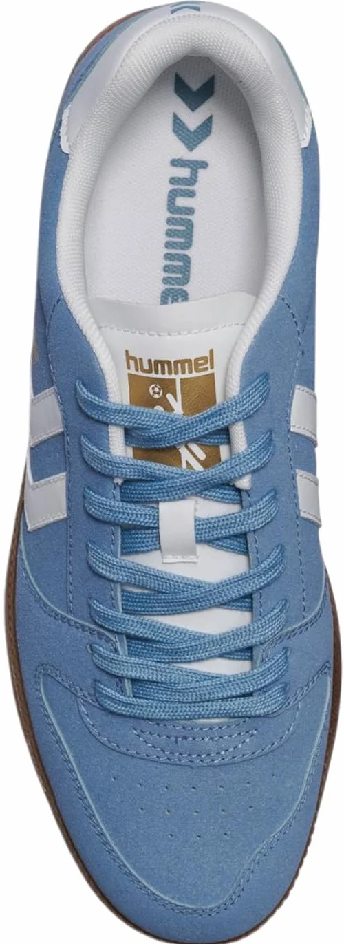 hummel Perfekt CL Handball Sneaker buty zamszowe 226217 niebieskie