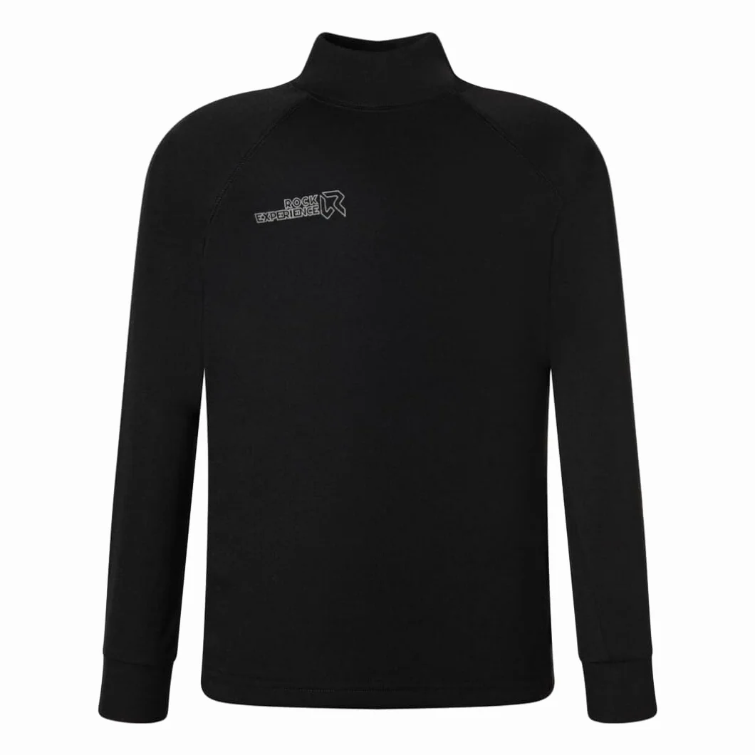 Rock Experience Heaven Turtle Neck LS Junior T-shirt unisex dla dzieci i młodzieży, kawior, 128