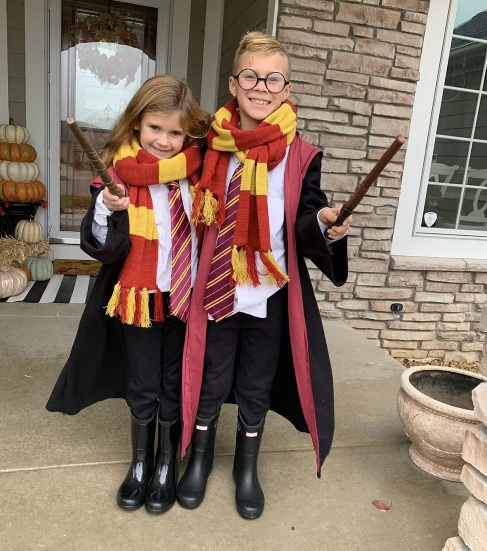 Kostium czarodziejski, 2 sztuki, krawat w paski, dla chłopców i dziewczynek, Cosplay krawat dla dzieci, Cosplay, karnawał, Halloween, imprezę, akcesoria kostiumowe