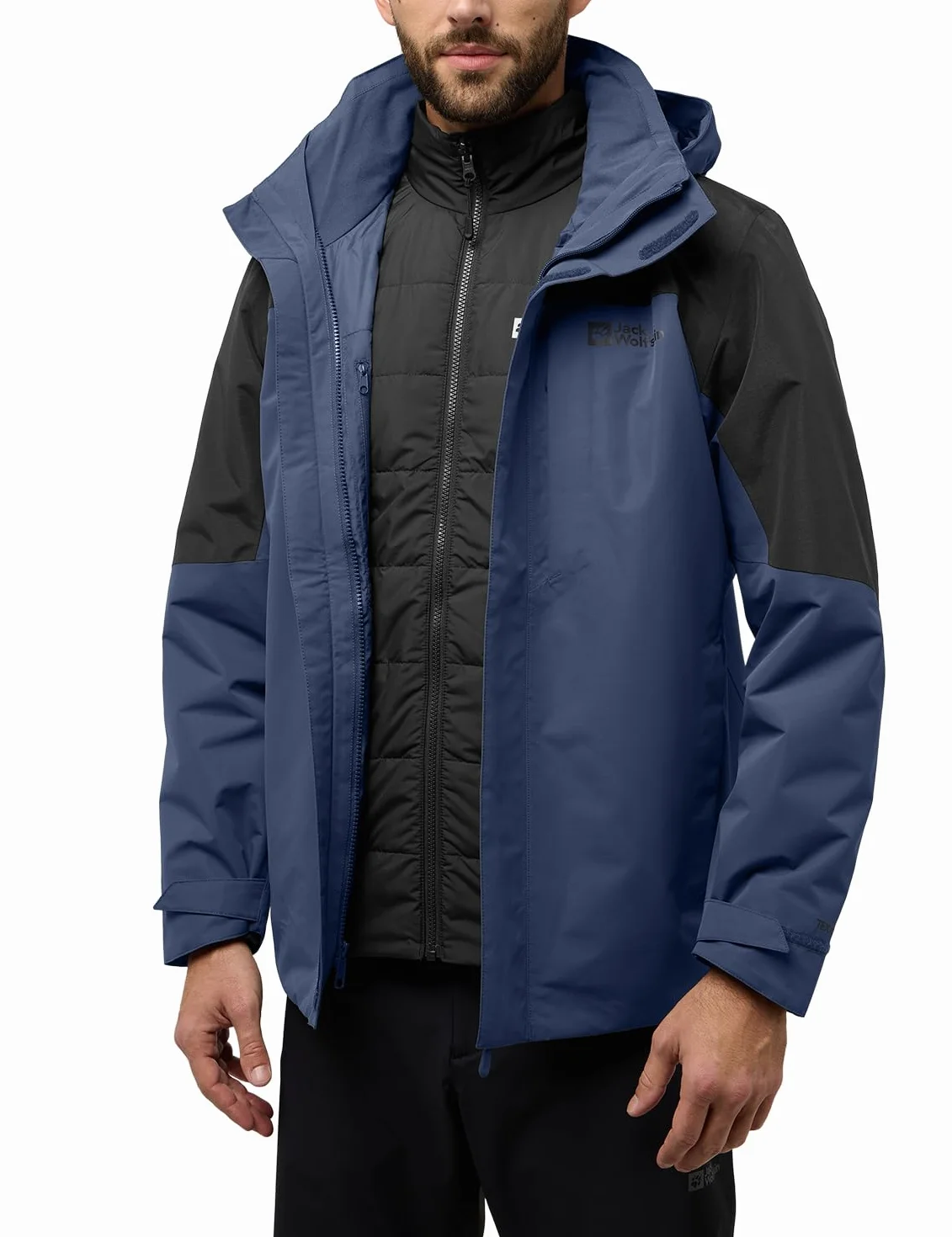 Jack Wolfskin Kurtka Mężczyźni Romberg 3 W 1 Jkt M