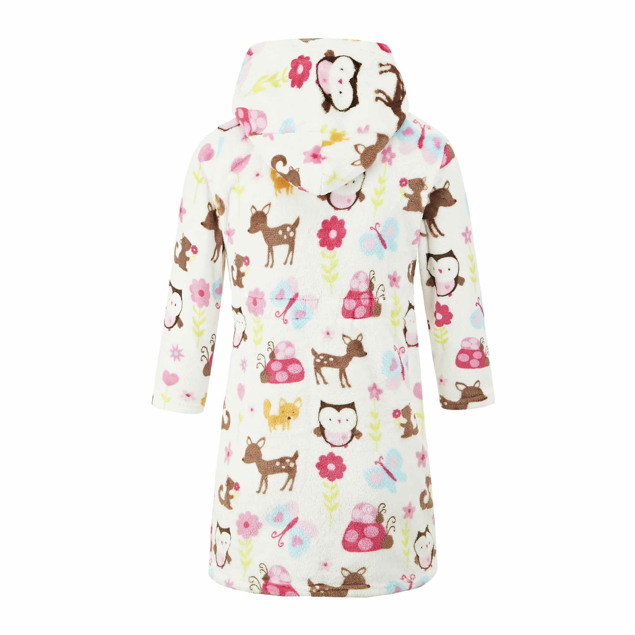 Unisex Baby Mit Kaptur Szlafrok dziecięcy flanelowy piżama szlafrok szlafrok dla chłopców dziewczynek