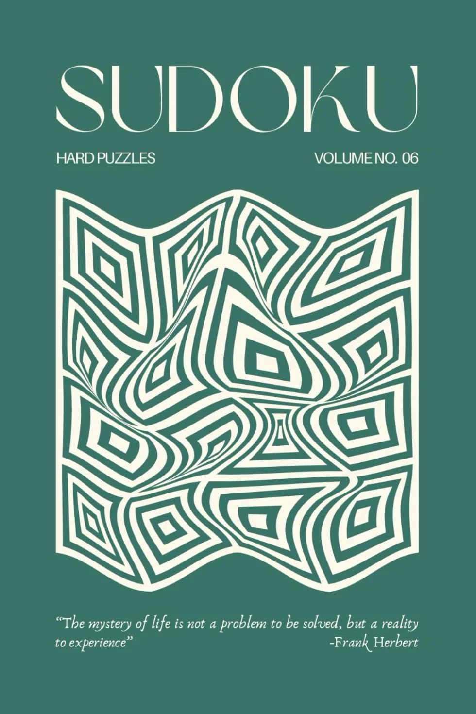 Pretty Pocket Sudoku - Hard Puzzles - Volume 06: 200 Sudoku Puzzles - Small Travel Friendly Size Only 4 x 6 Inches