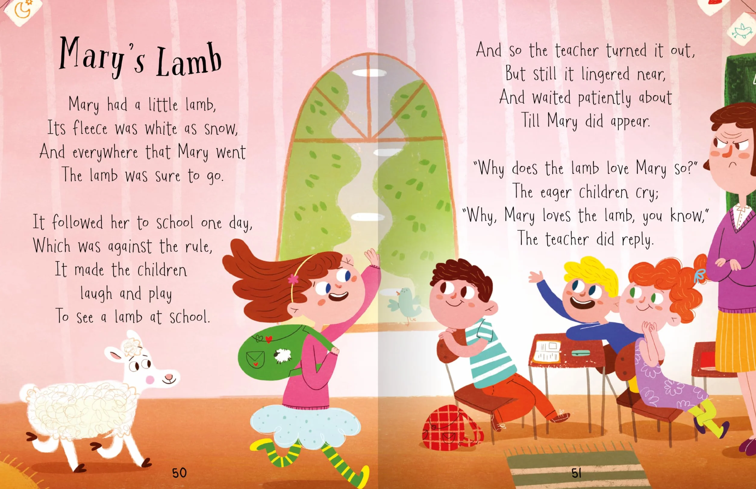 100 Nursery Rhymes: A Beautifully Illustrated Hardback Book of Children's Stories and Songs
