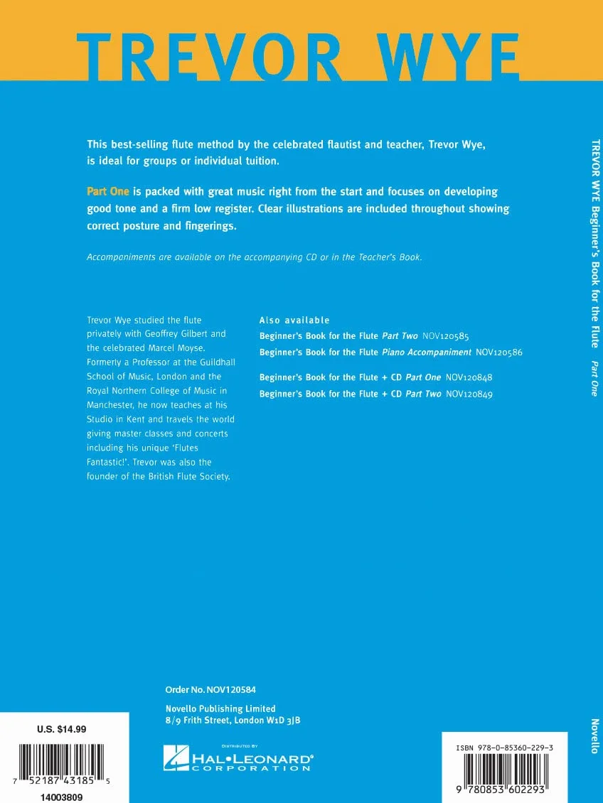 A beginners book for the flute part 1: Part One