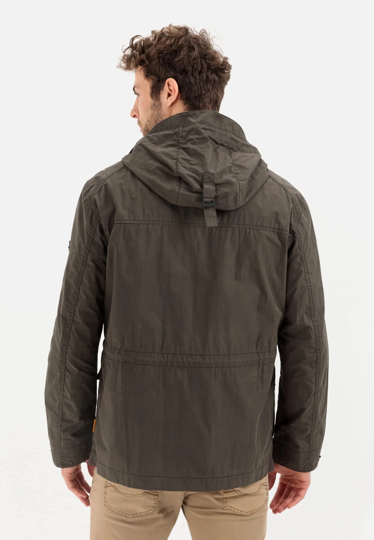 camel active Męska kurtka 420460/1O56, Olive Brown, 50, brązowy (Olive Brown), 50