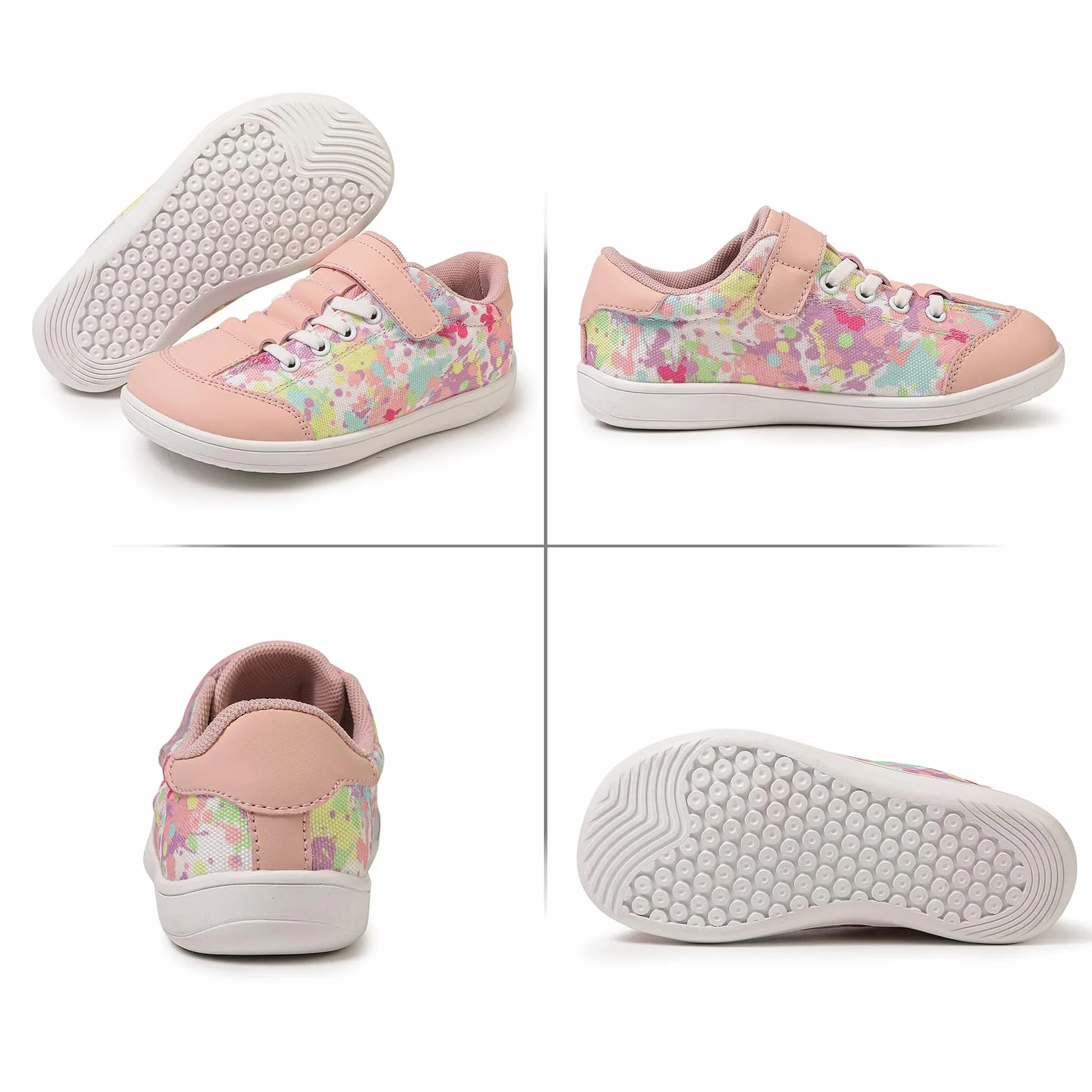 AONEGOLD Dziecięce buty do chodzenia boso, dla chłopców i dziewczynek, szerokie, minimalistyczne, oddychające, lekkie buty trekkingowe, outdoorowe, boso, antypoślizgowe, do biegania w terenie, rozm