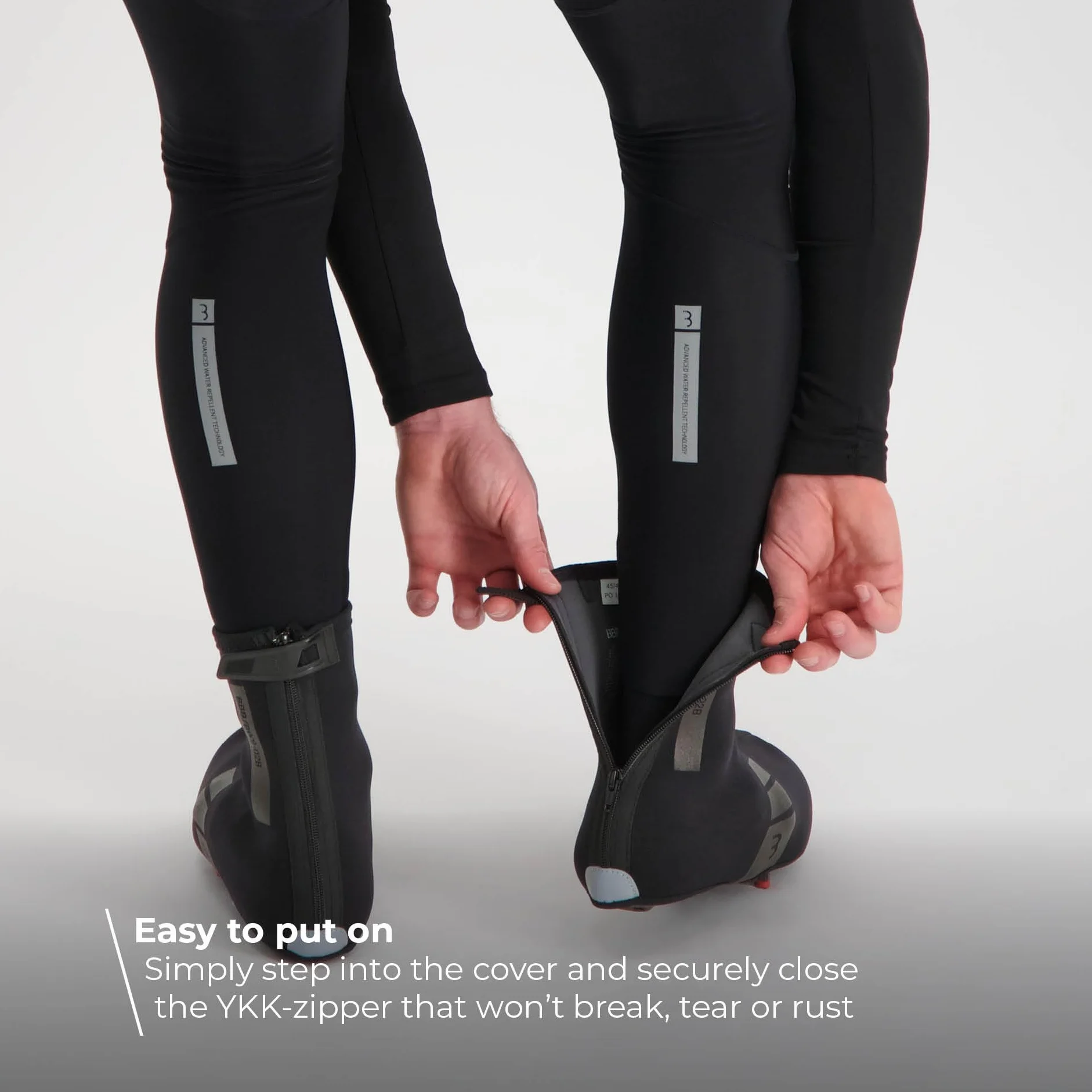 BBB Uniseks Heavyduty OssHeavyDuty ochraniacze na buty dla rowerzystów wyścigowych