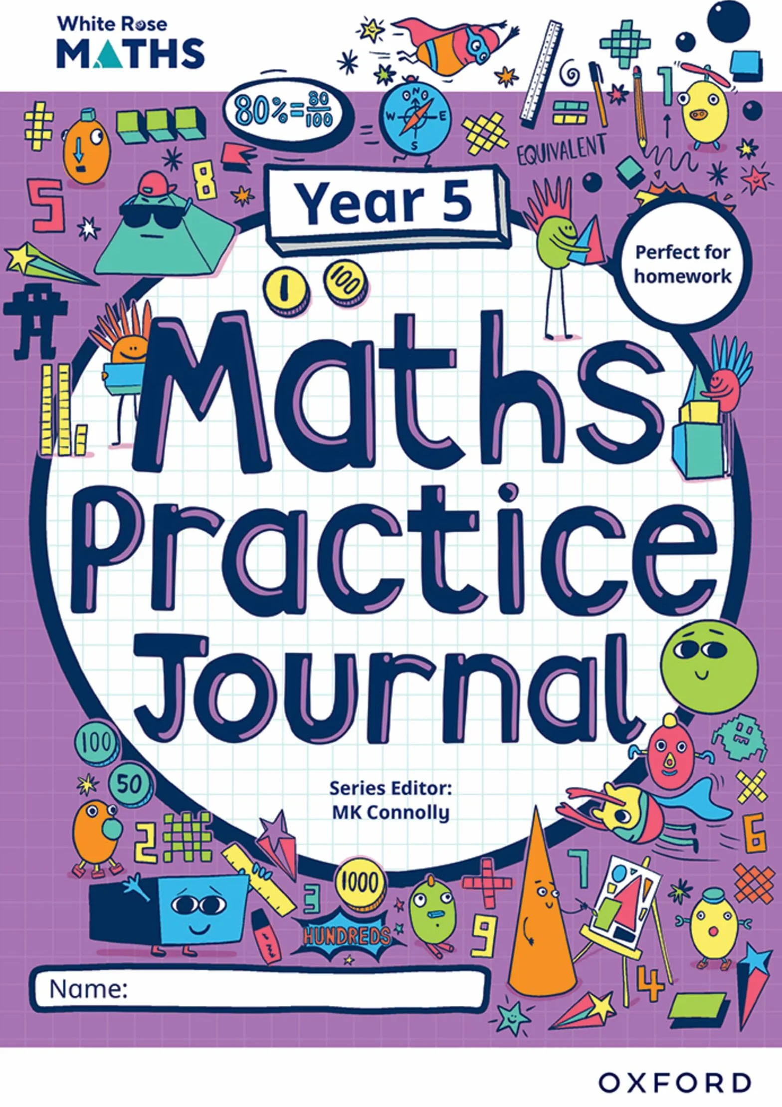 White Rose Maths Practice Journals Year 5 Workbook: Single Copy