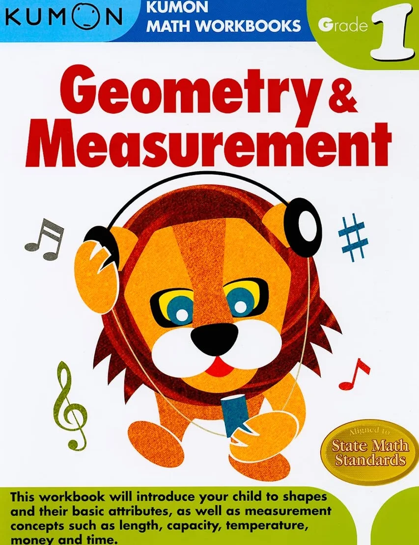 Grade 1 Geometry & Measurement (Kumon Math Workbooks)