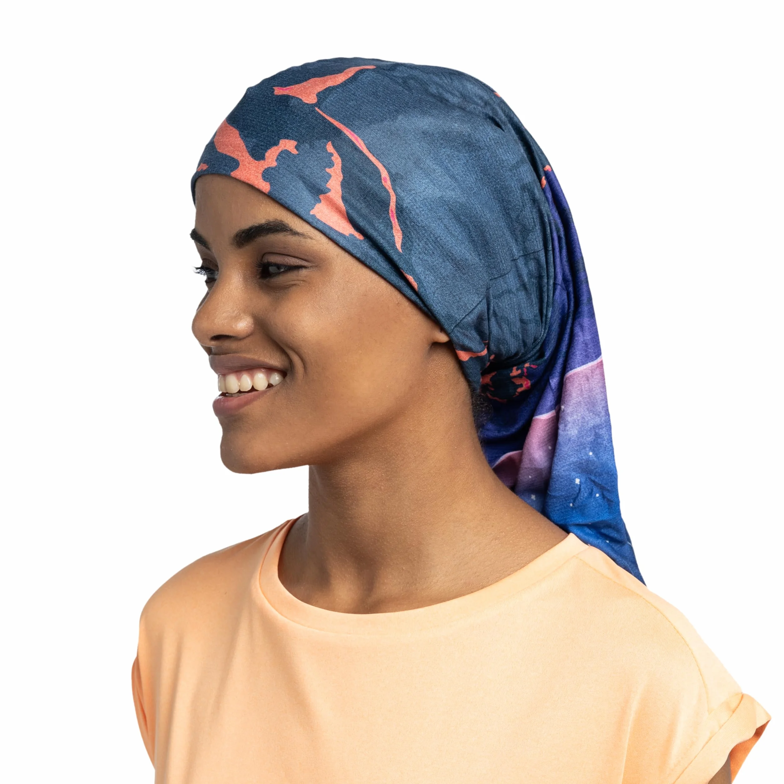 BUFF CoolNet UV® Night Blue Unisex rozmiar dla dorosłych Onesize, nocny granat, rozmiar uniwersalny