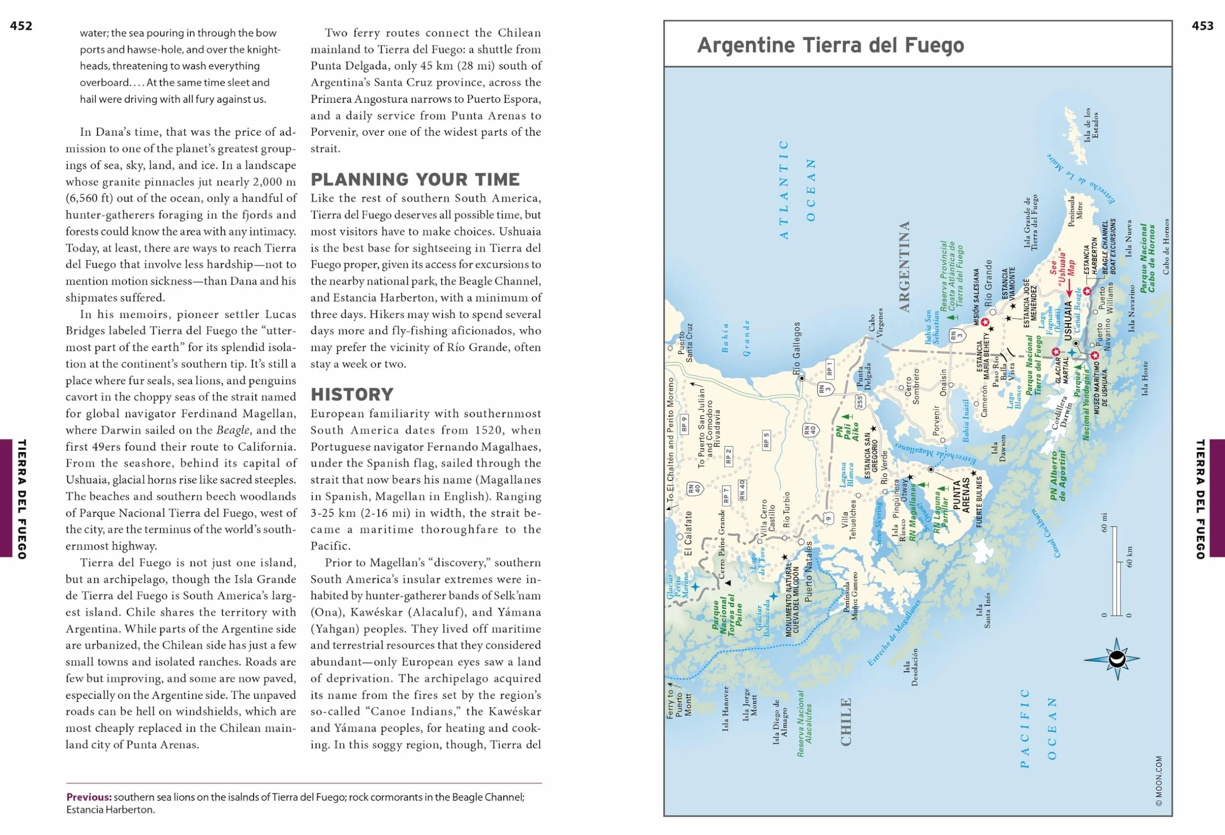 Moon Patagonia: With National Parks in Argentina & Chile: Fjords, Glaciers, Road Trips
